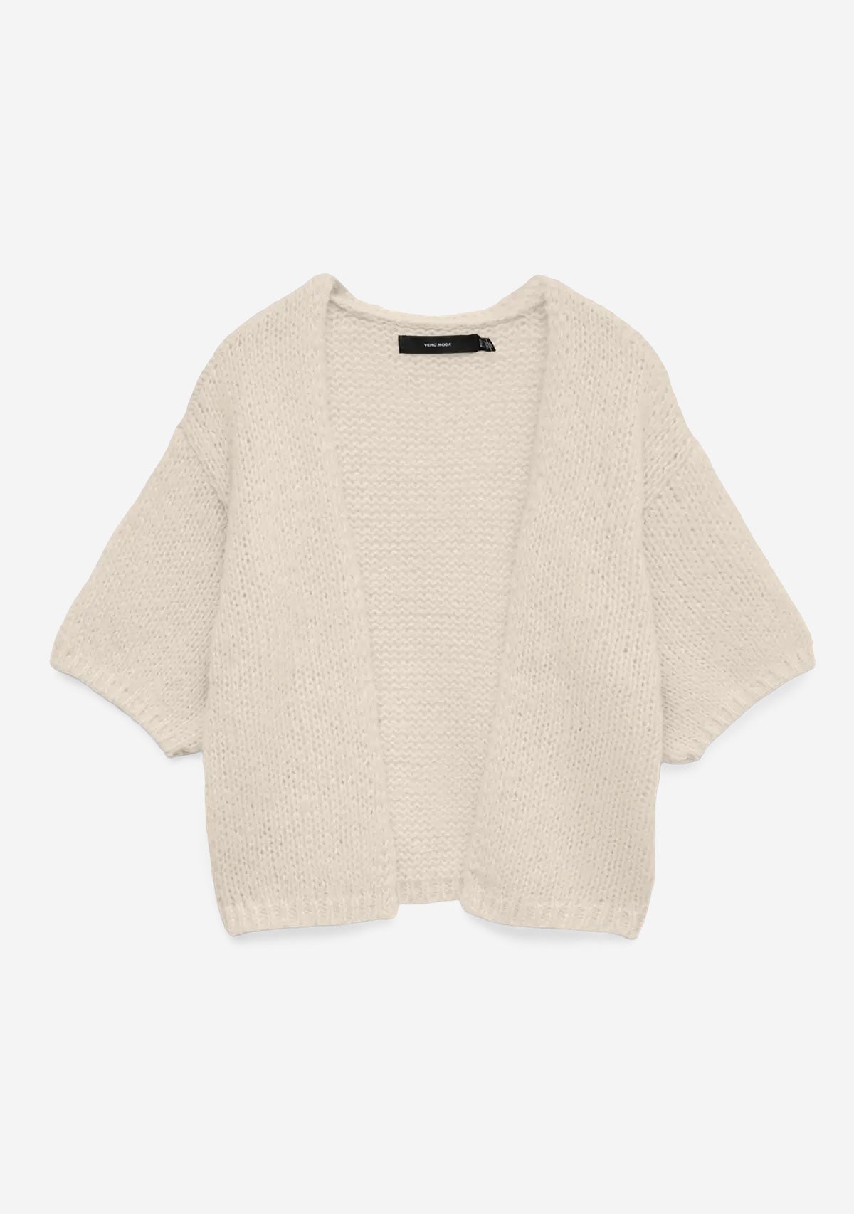 Vmmaybe 2/4 Open Cardigan Noos Birch Vero Moda