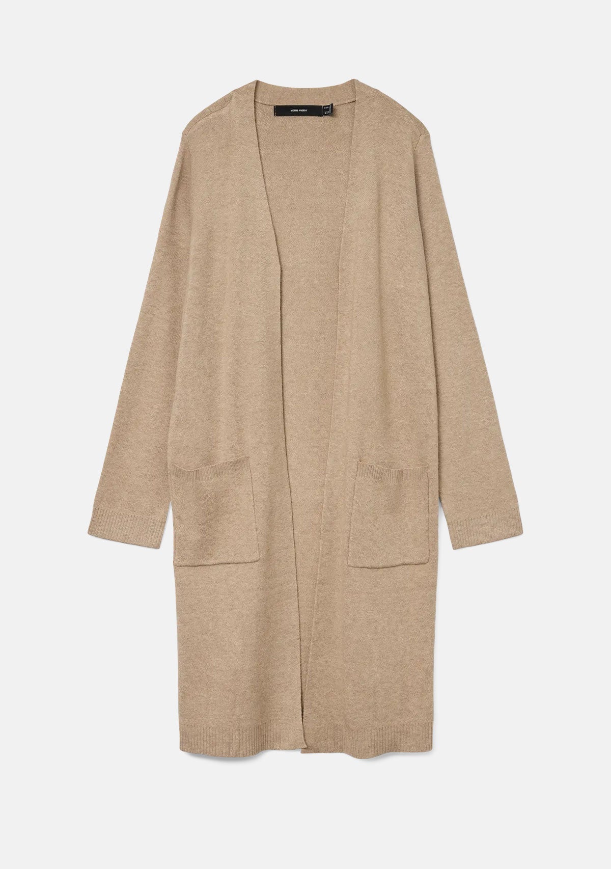 VMSaba LS Pocket Coatigan Silver Mink