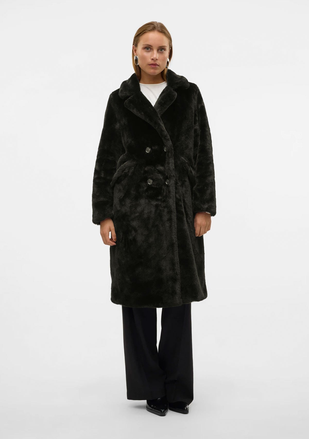 VMJaelly Long Faux Fur Coat Vero Moda