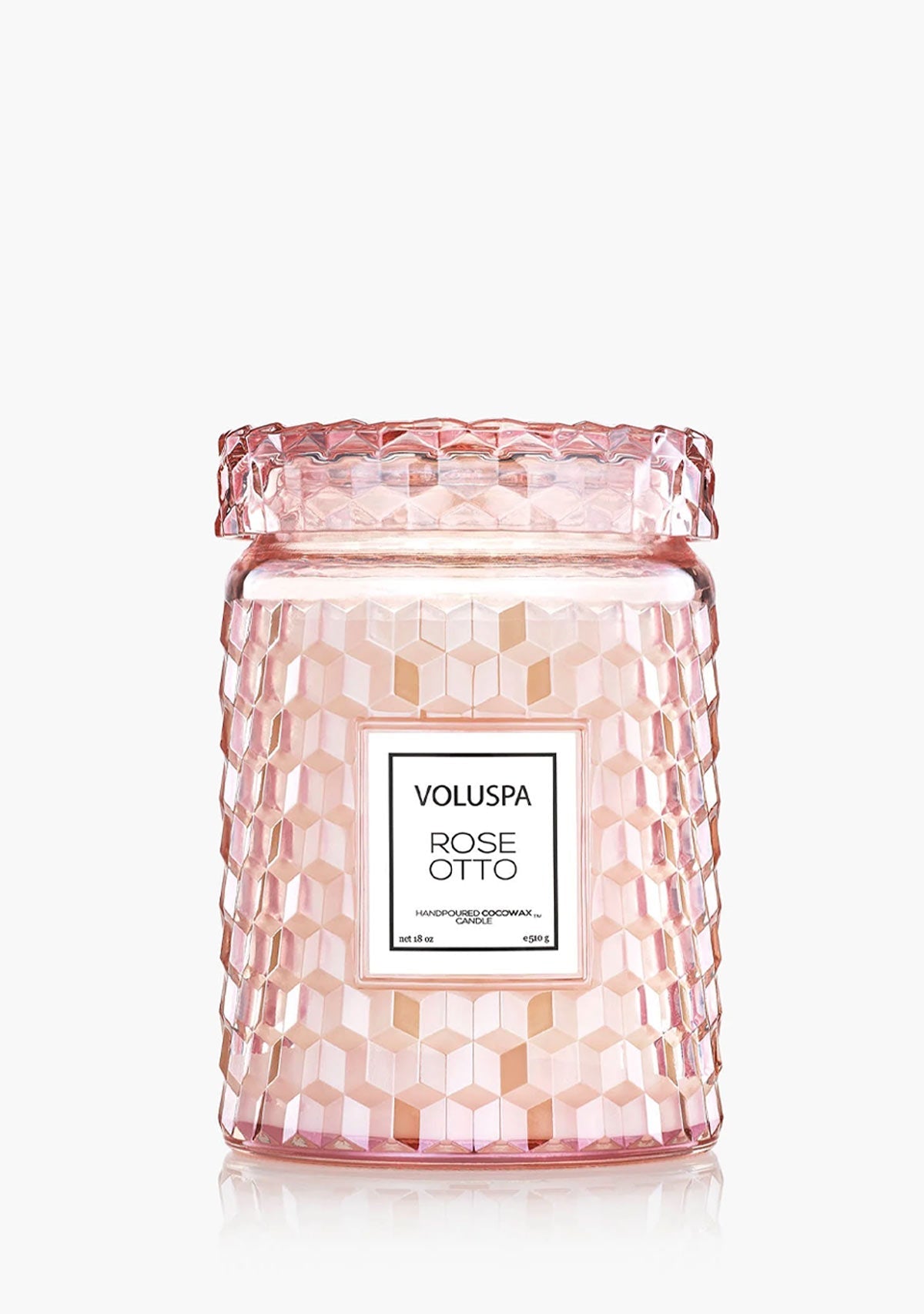 Rose Otto Large Jar Candle 18oz Voluspa