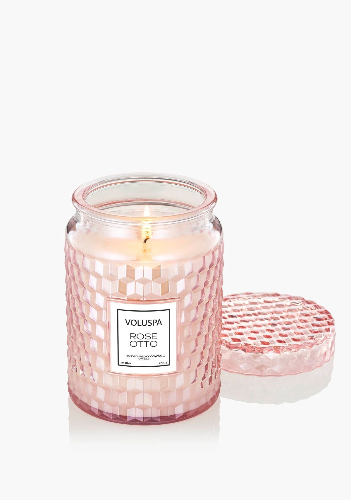 Rose Otto Large Jar Candle 18oz Voluspa