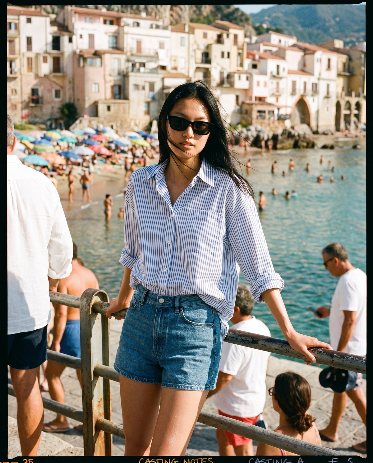 Ls Oversized Organic Poplin Shirt Faustine (The Base Factory)