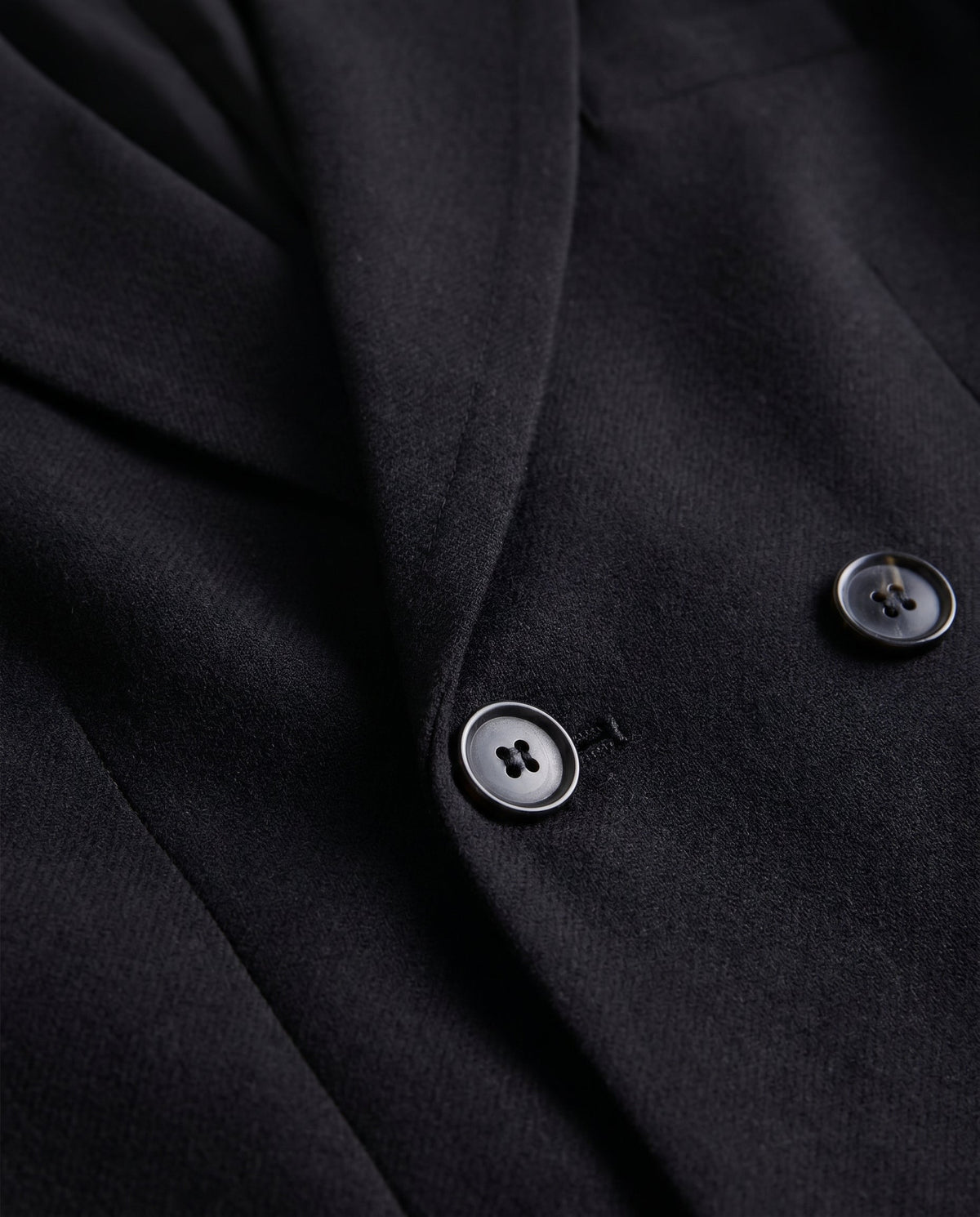 Double Breasted Blazer Black Slow High