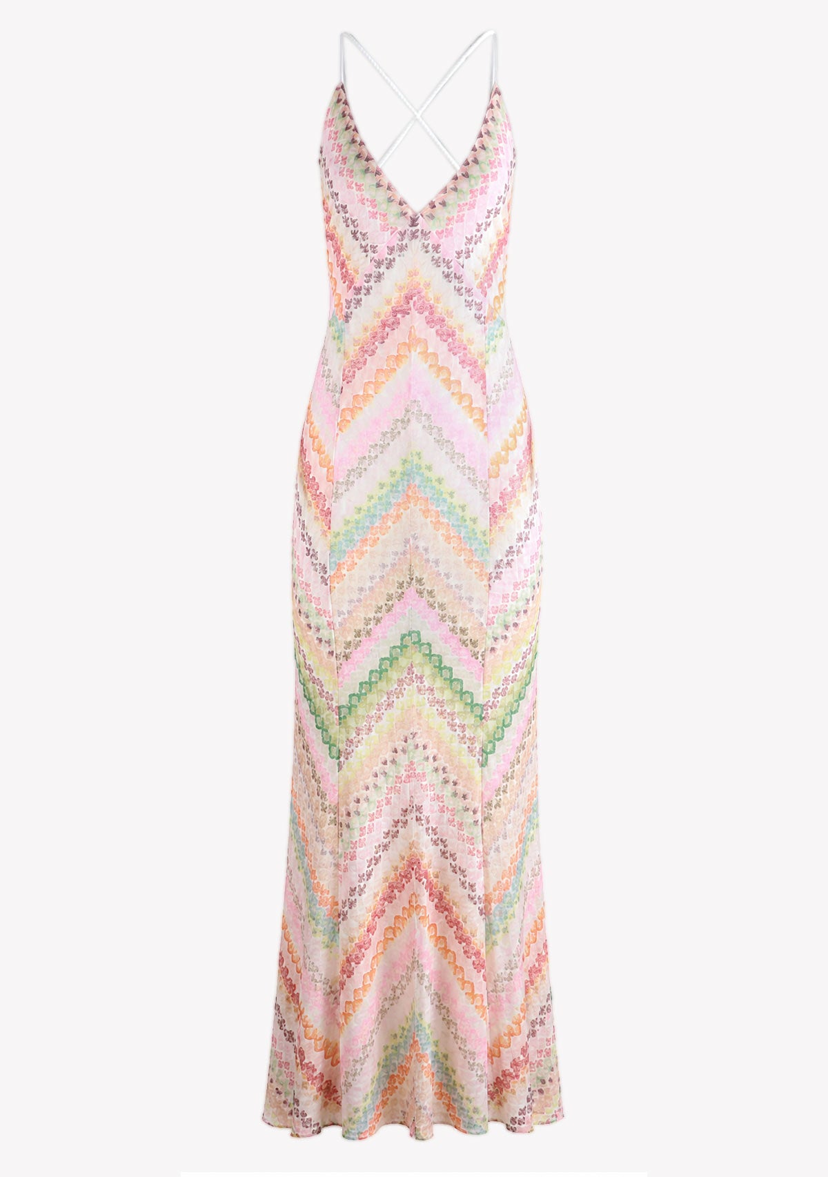 Patterned Maxi Dress Print