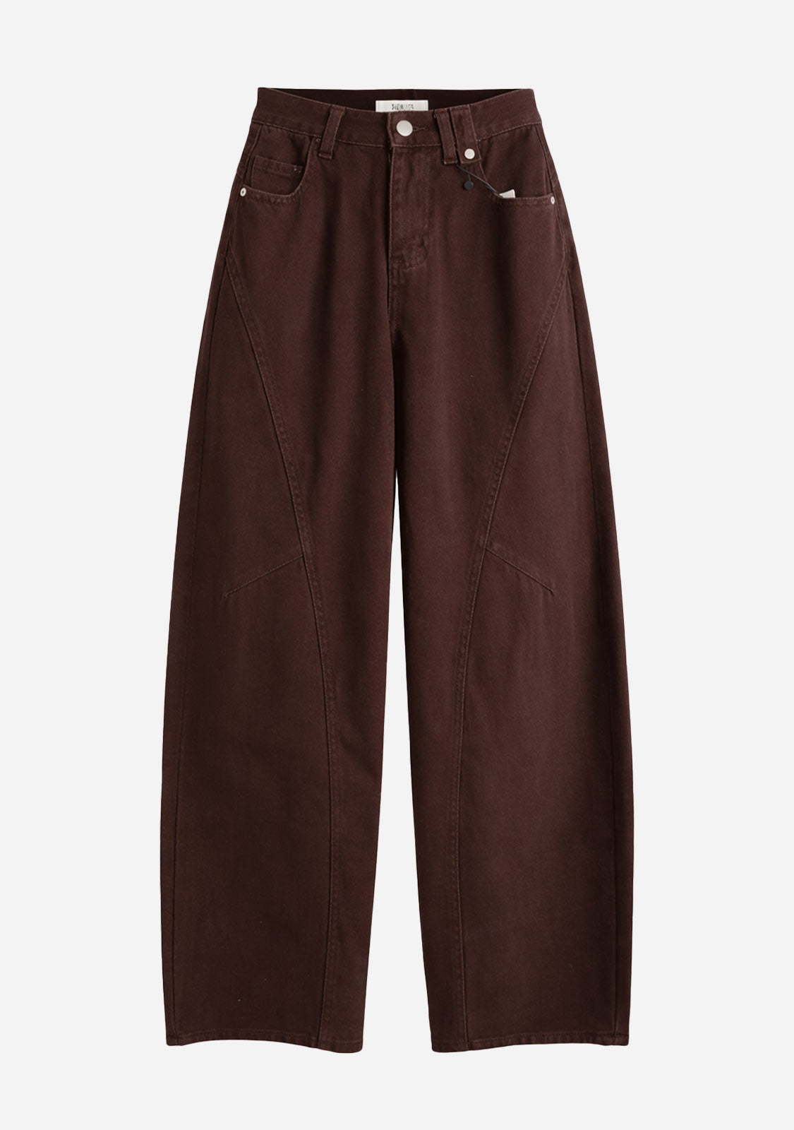 Wide Leg Pants Brown