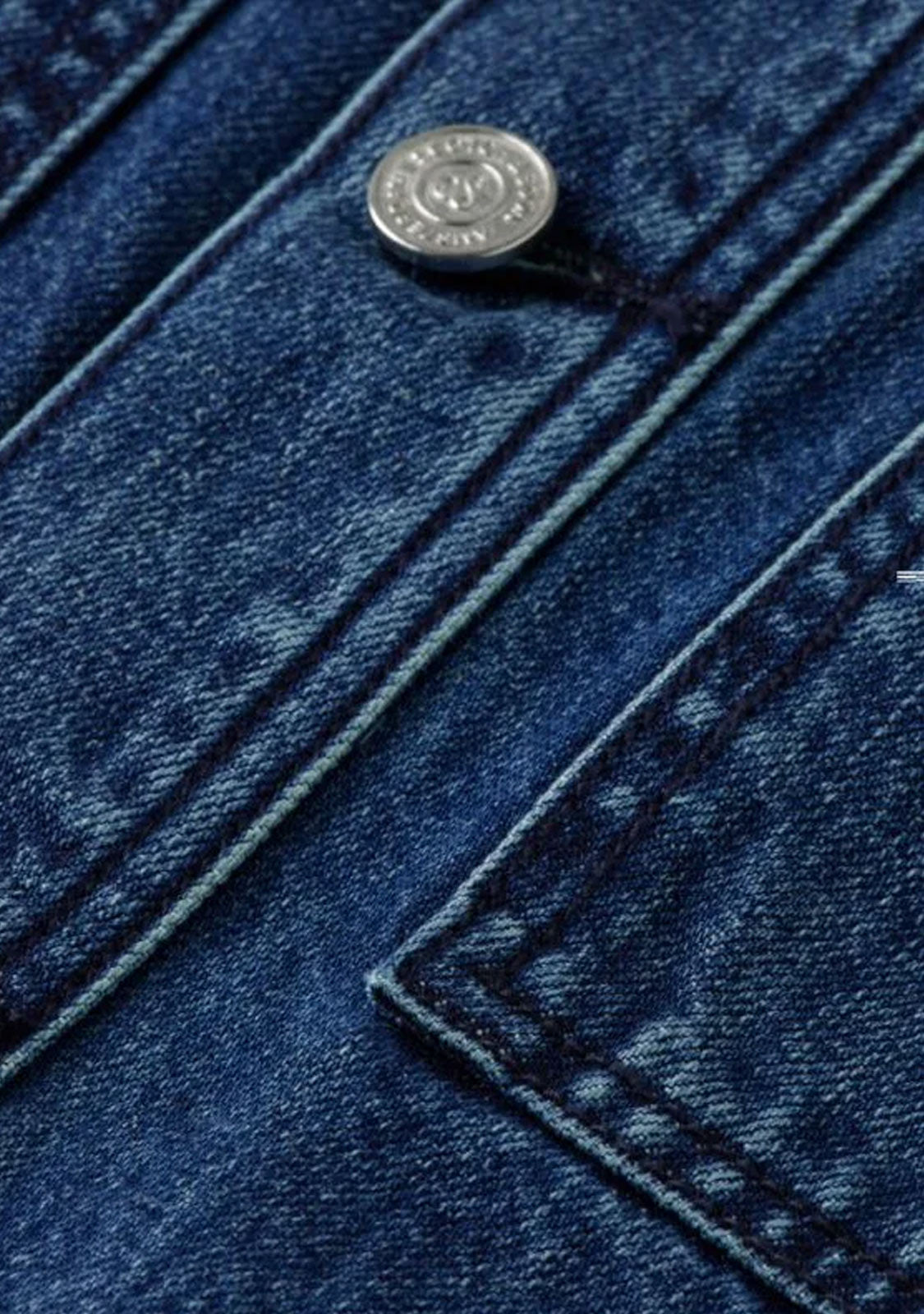 Worked out belted denim jacket Framework Scotch & Soda