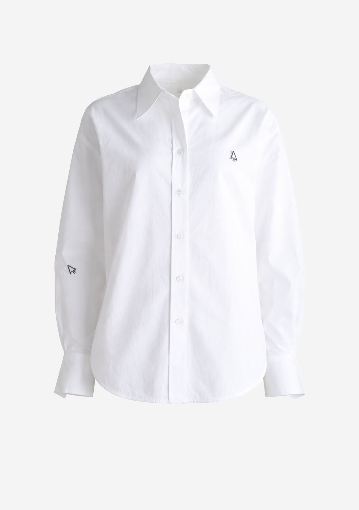 Clean Minimal Blouse White audrey