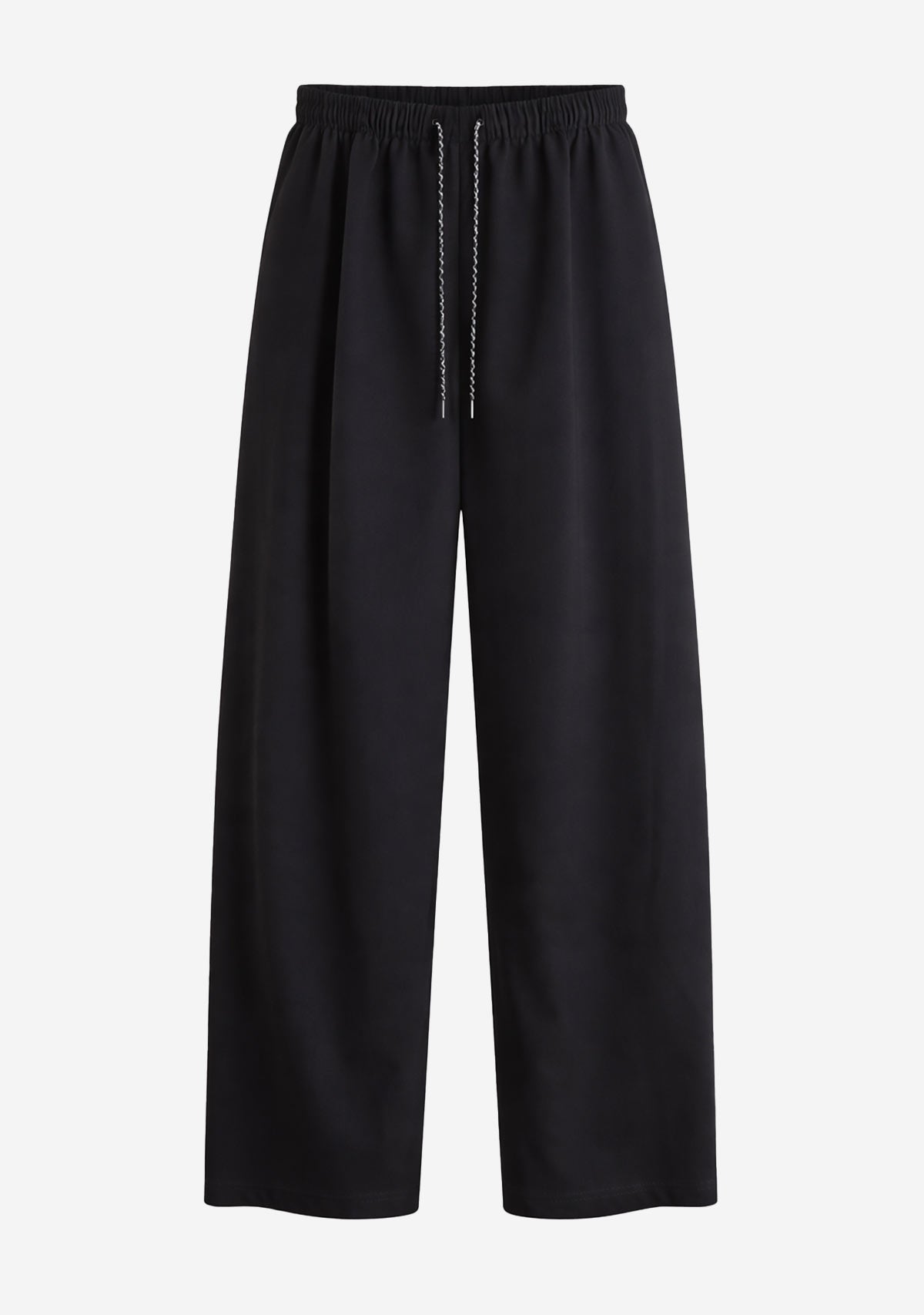 Relaxed Fit Black Trousers Black audrey