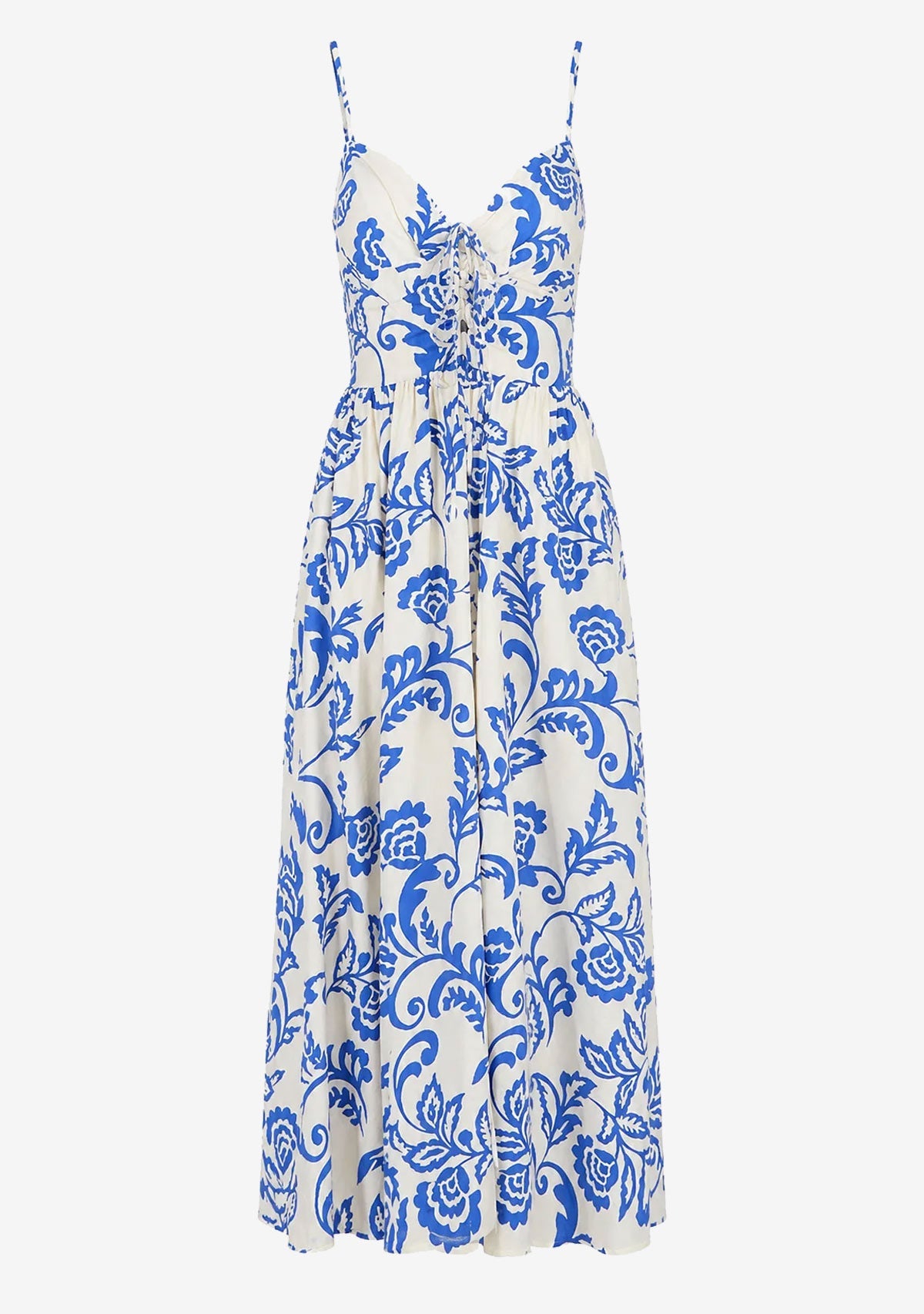Romantic Printed Midi Dress Print audrey