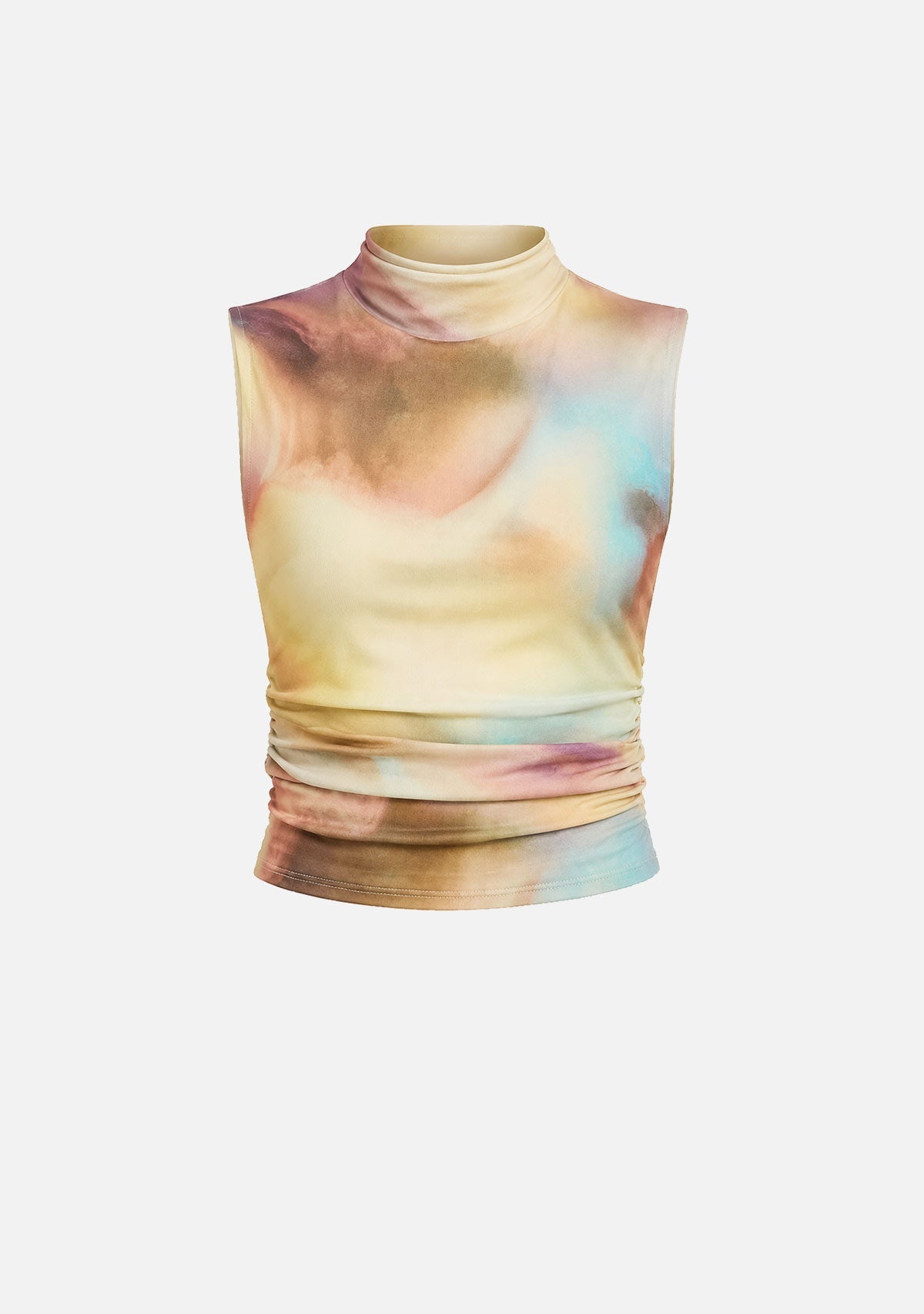 Drop Shoulder Mesh Top Multi Emory Park