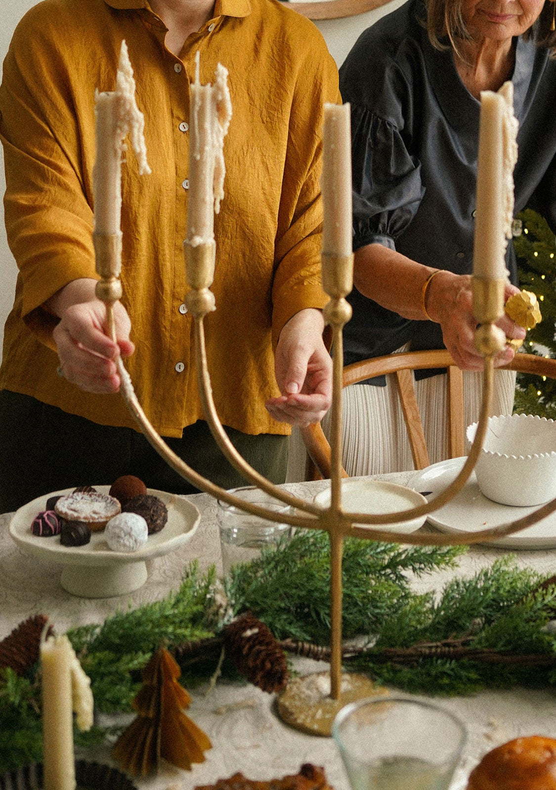 Revere Candelabra, Gold