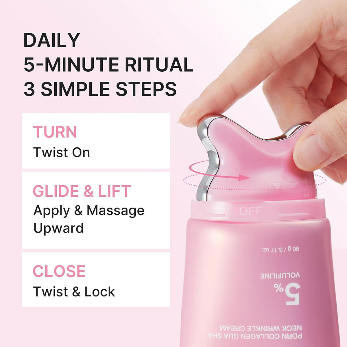 Medicube Pdrn Collagen Gua Sha Neck Wrinkle Medicube