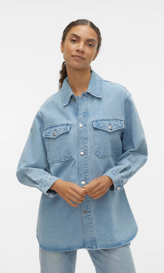 VM Naya Oversized Denim Shirt