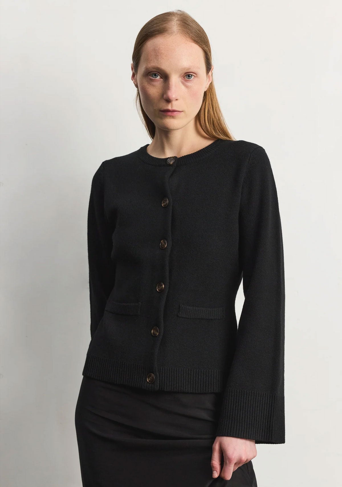 The Tyler Cardigan Black