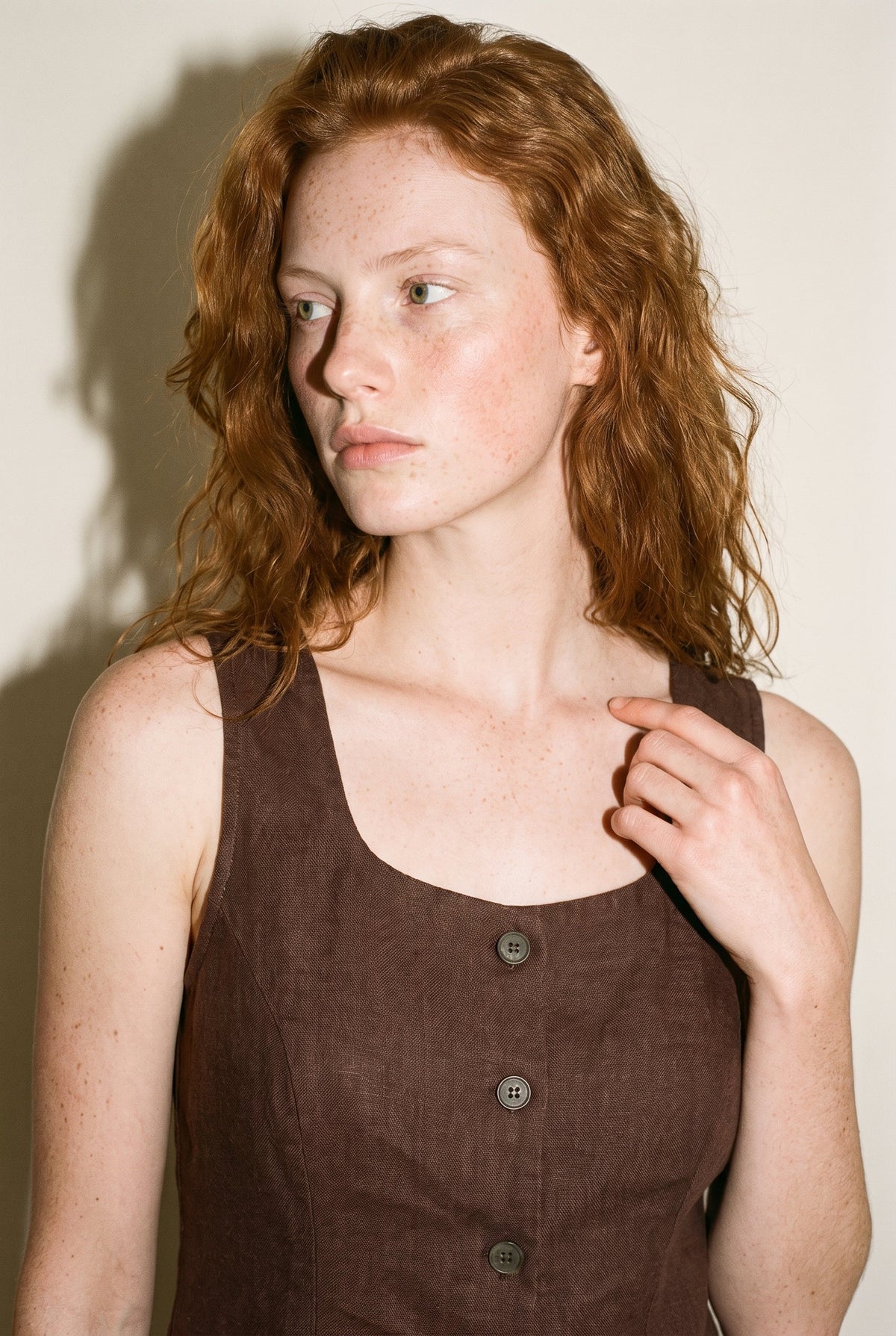 Cyra Top Brown Mus & Bombon