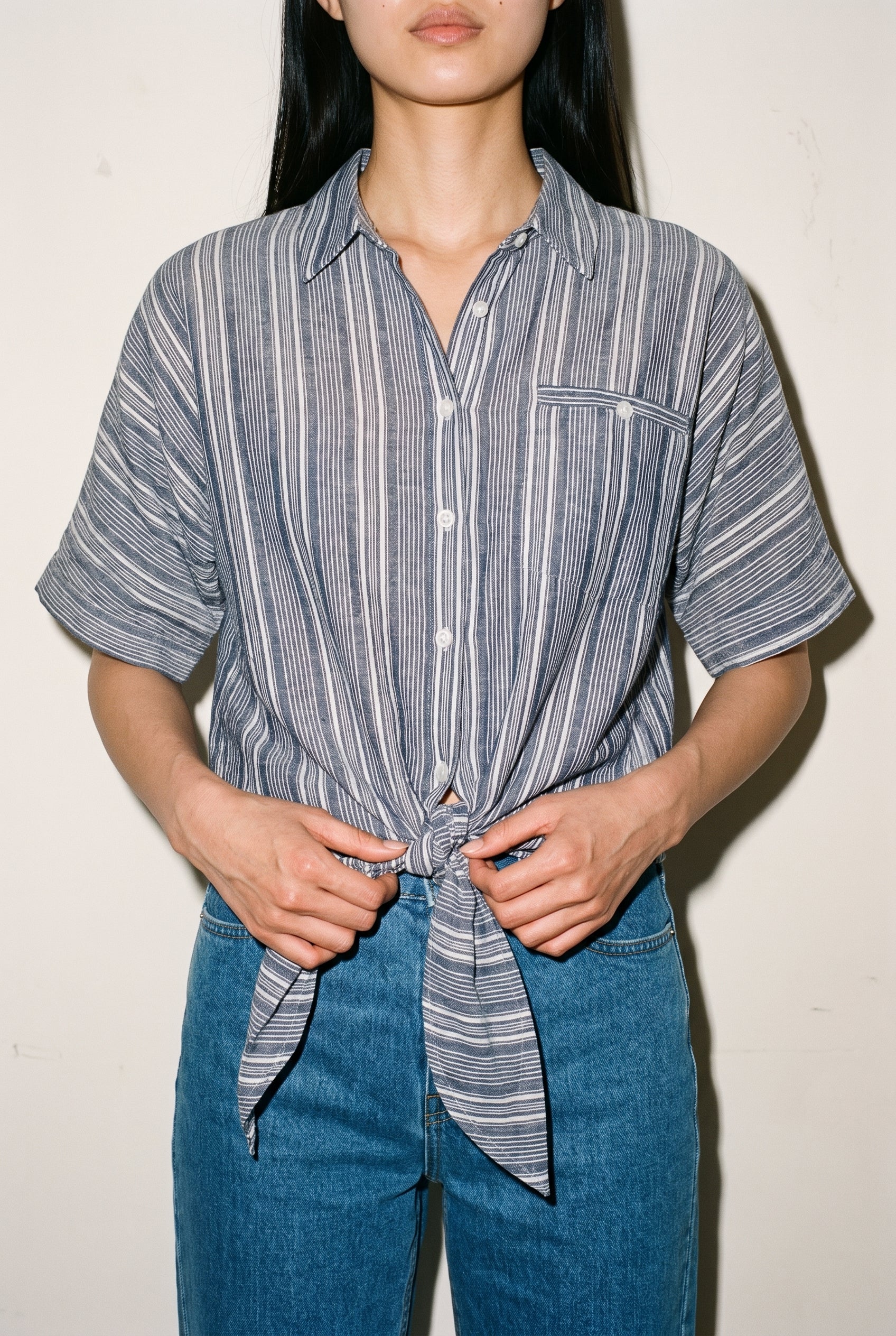 Sinea Shirt Bleu Jean FRNCH