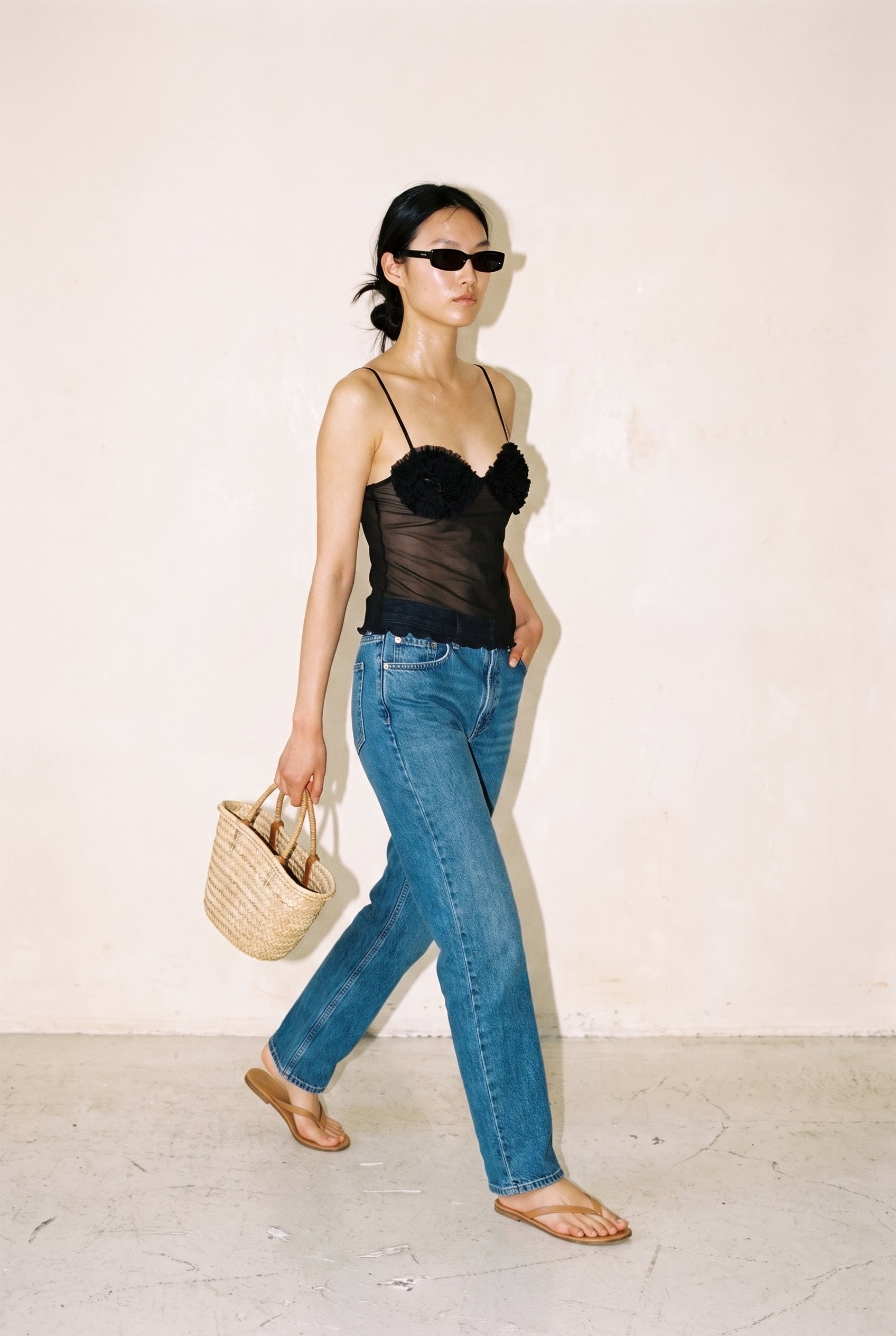Rosette Cami Black Emory Park