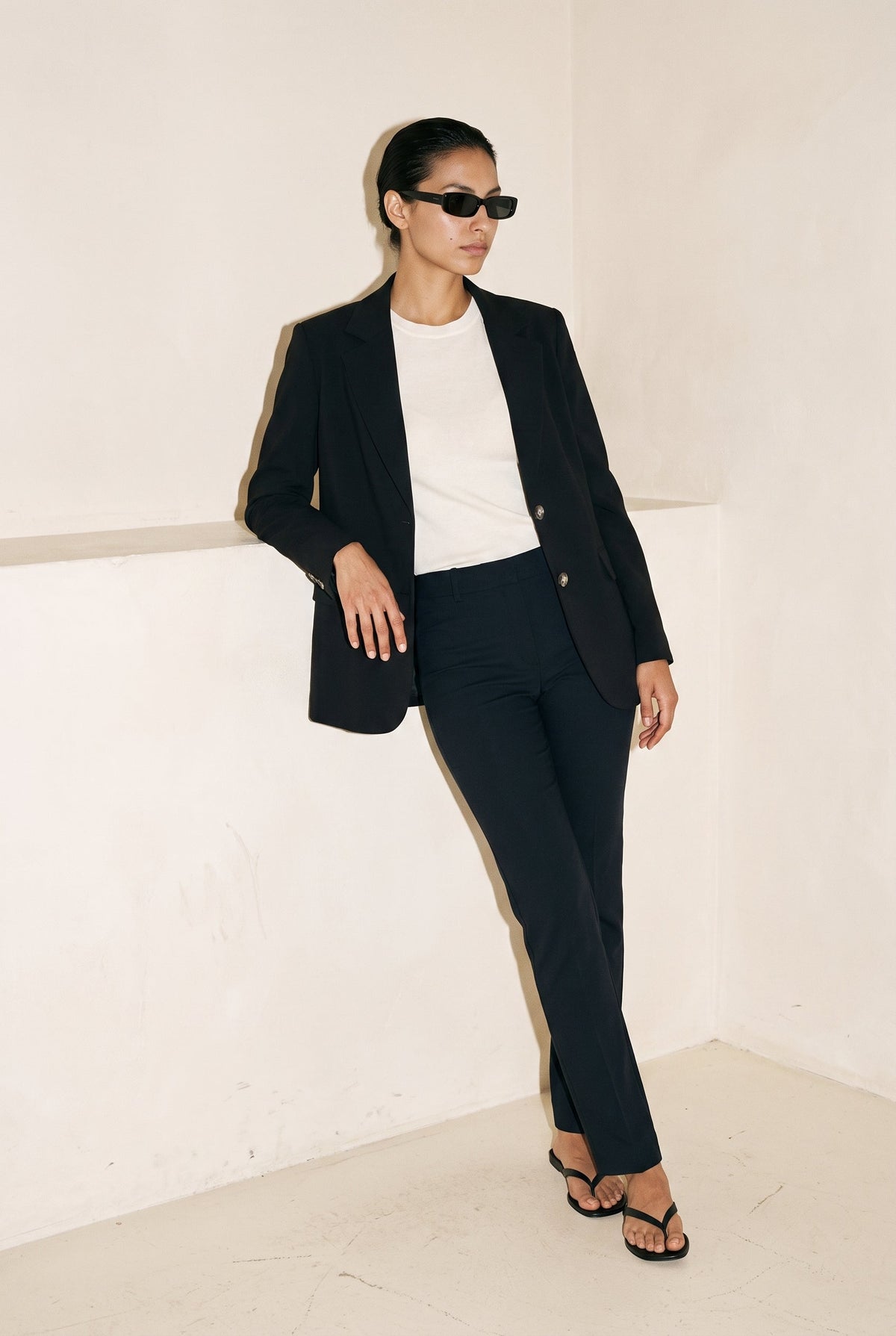 Tailored Two-Button Blazer 12 Rue Collette