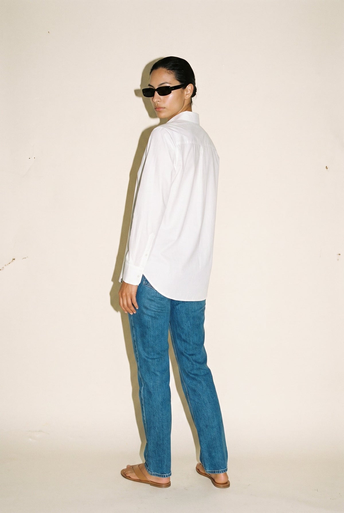 Clean Minimal Blouse White audrey