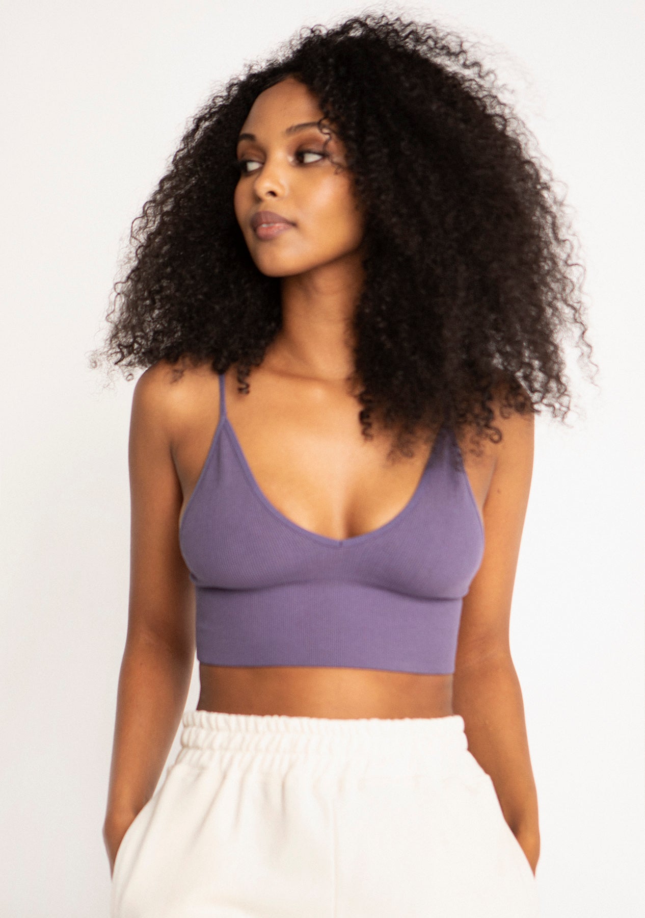 Seamless Ribbed Bralette