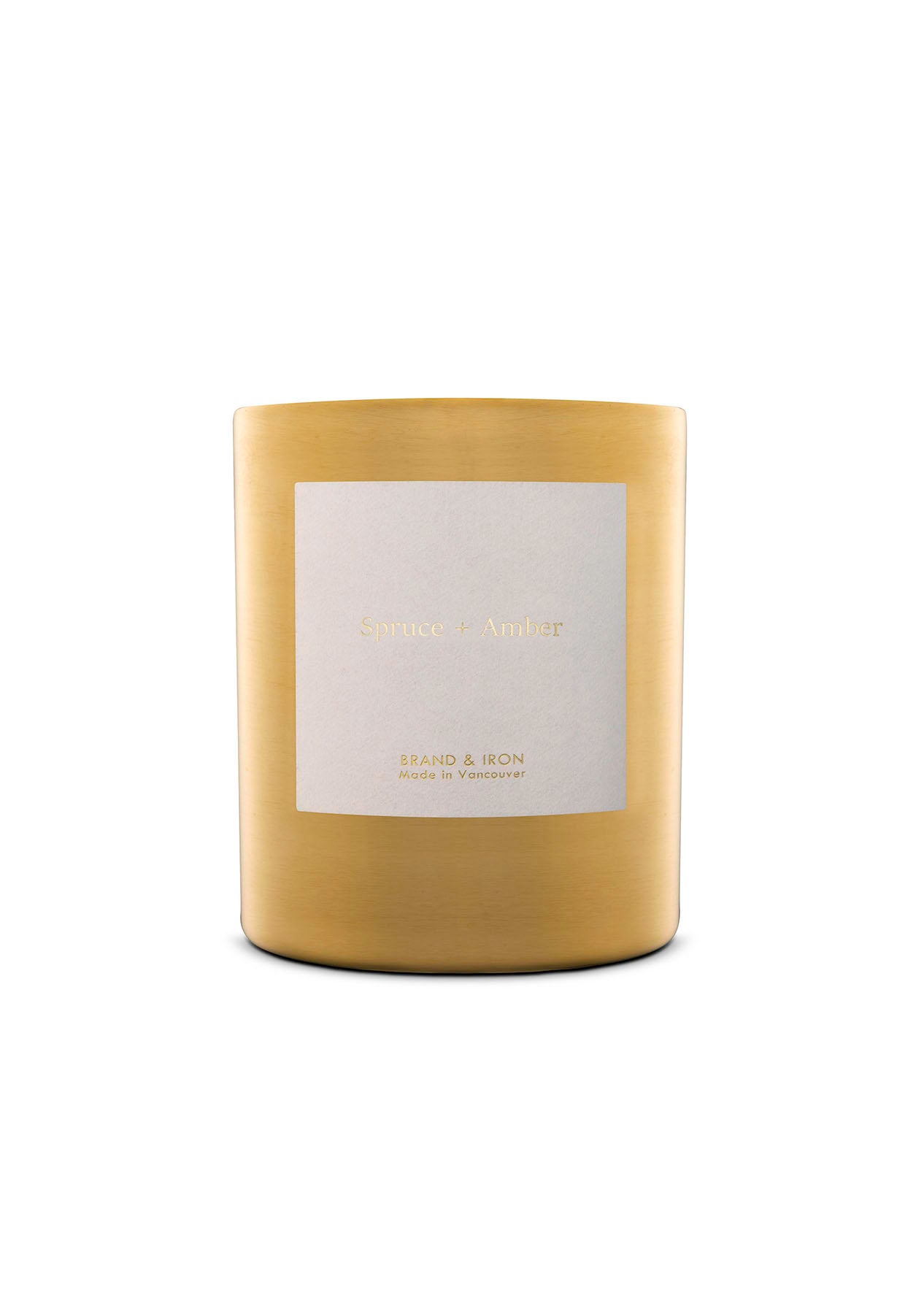 Goldie Spruce + Amber Candle