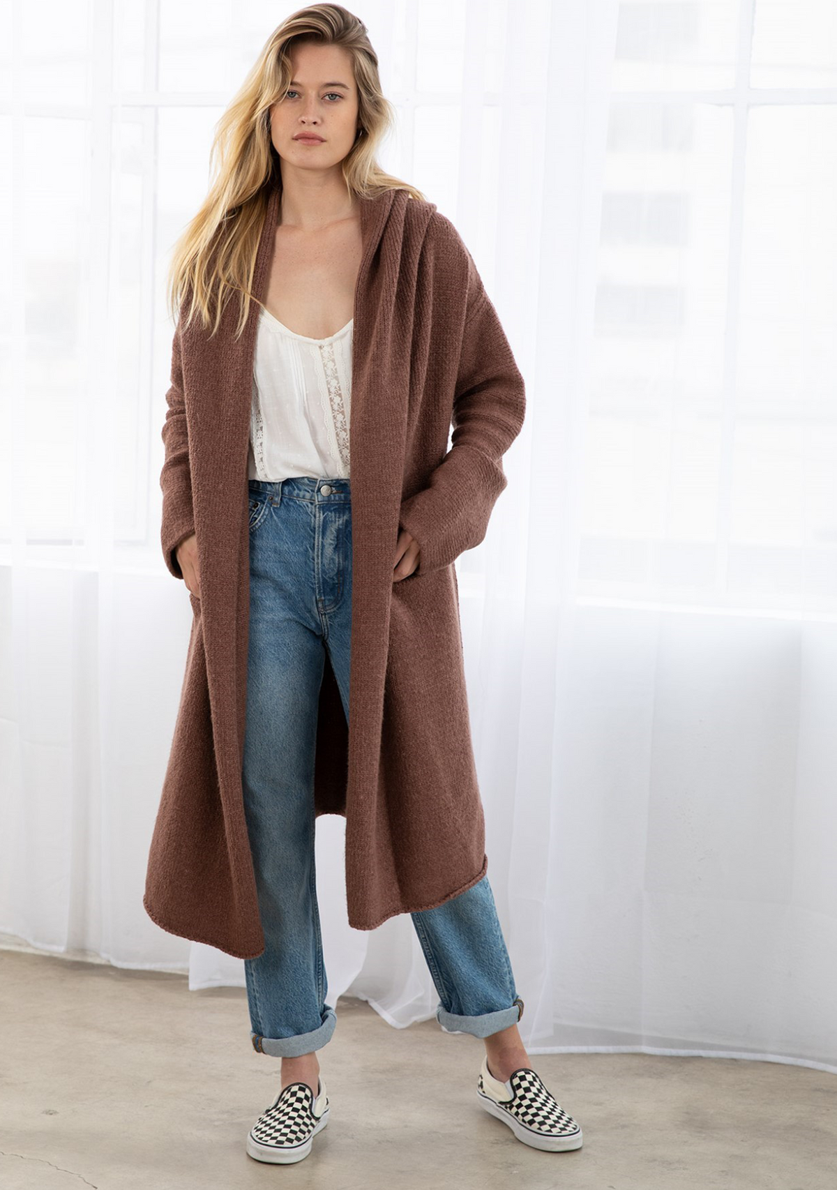 Lennox Oversized Two Pocket Coatigan The Latest Scoop