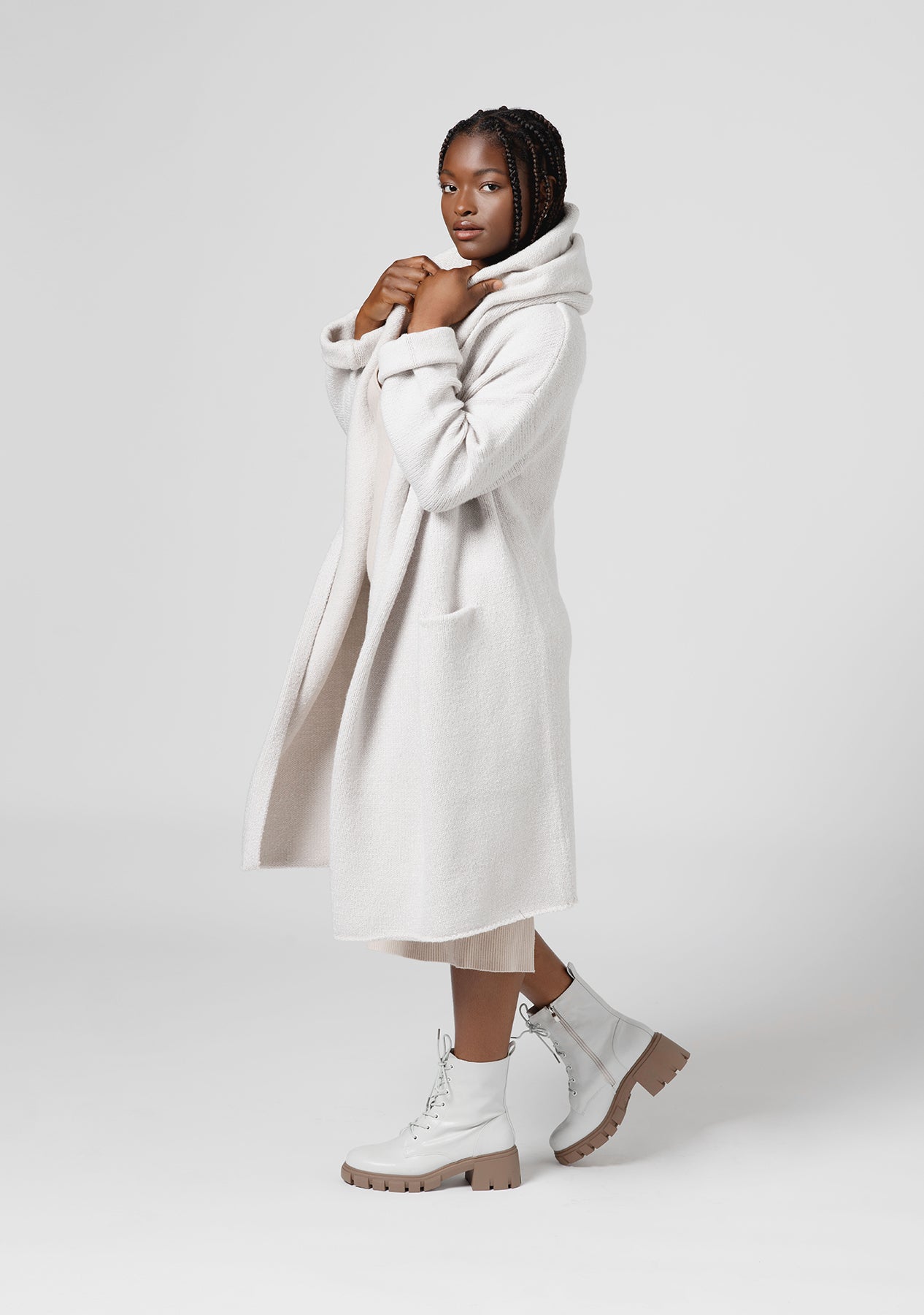 Lennox Oversized Two Pocket Coatigan