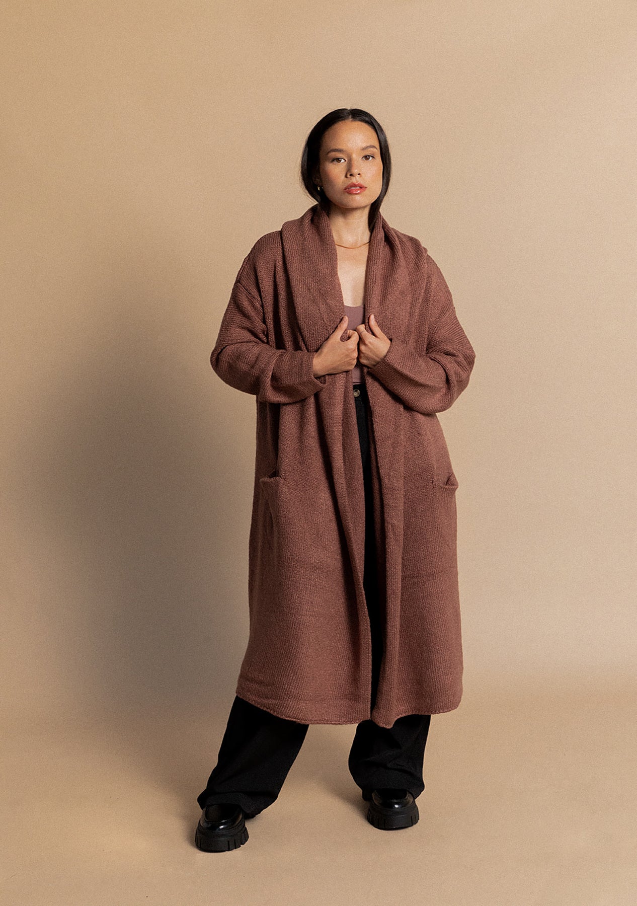 Lennox Oversized Two Pocket Coatigan