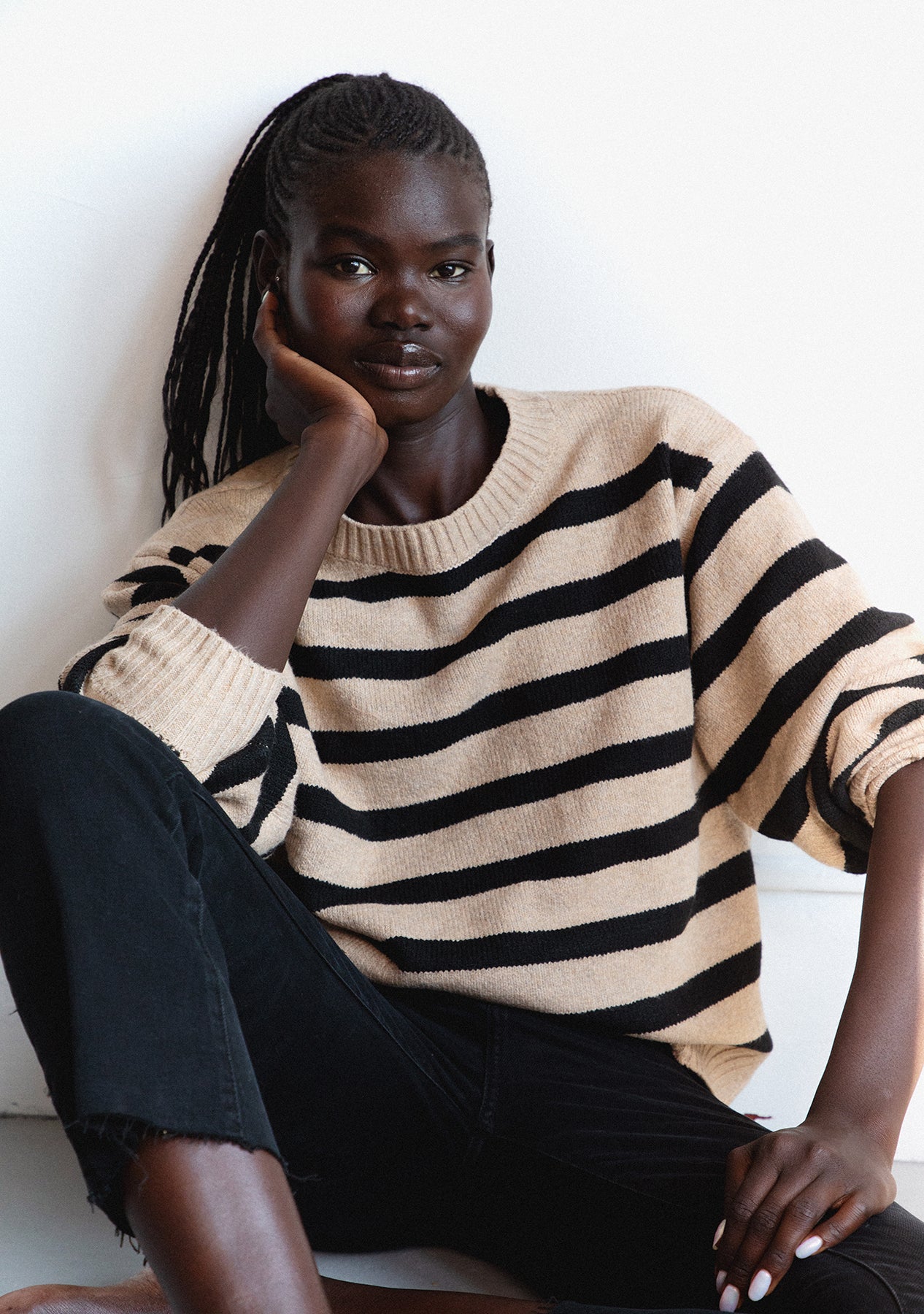 Davis Stripe Sweater
