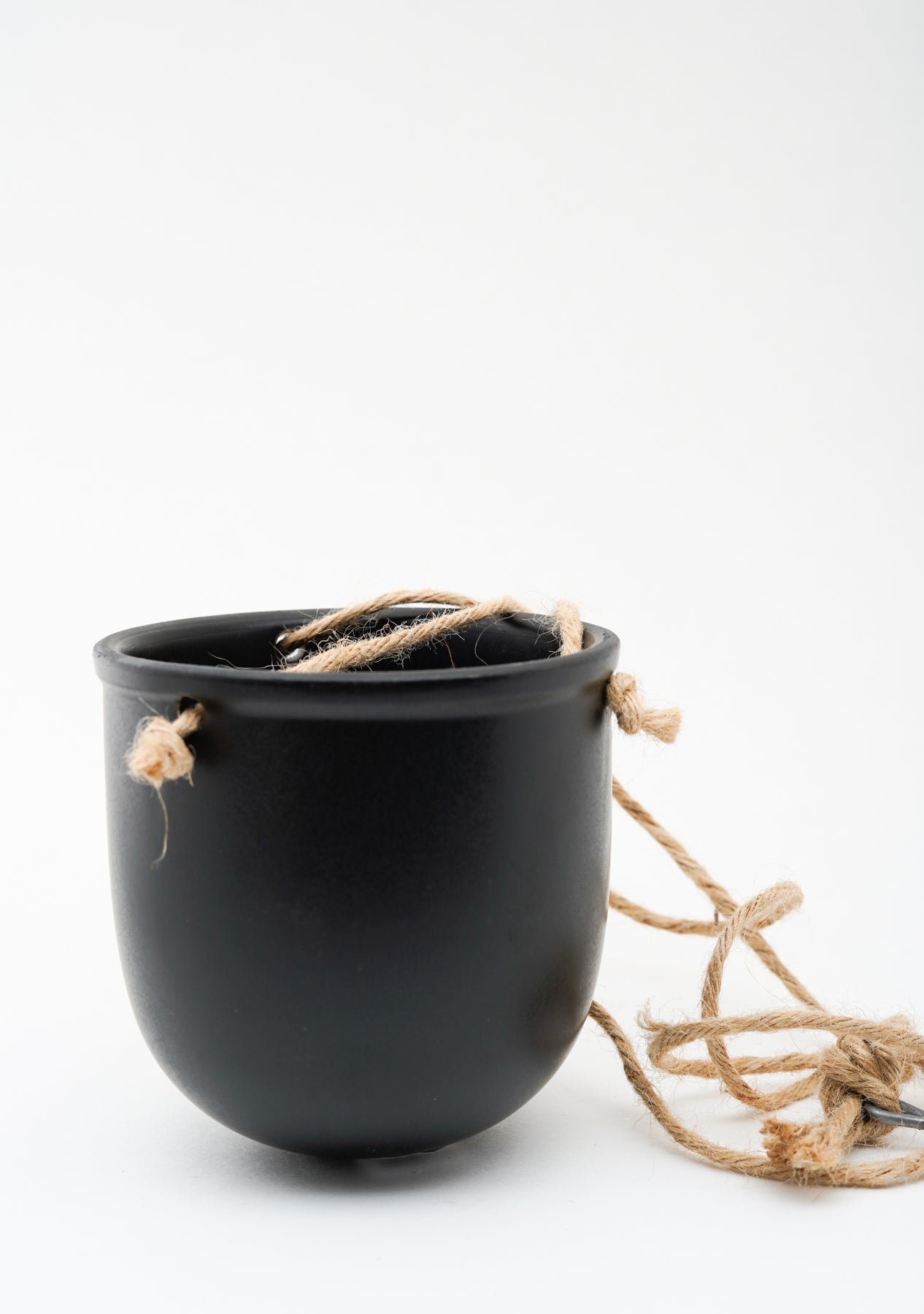 Hanging Vase Matte Black