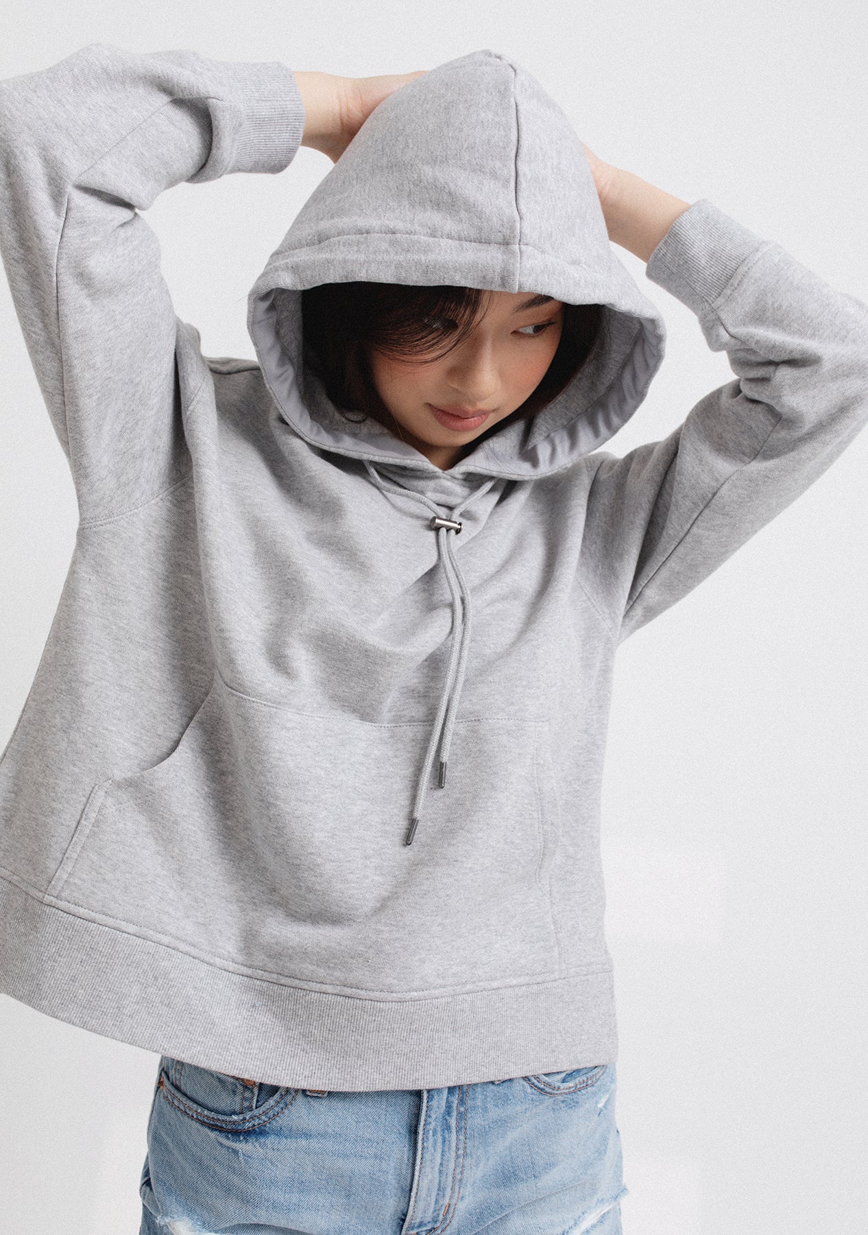 French Terry Pullover Hoodie