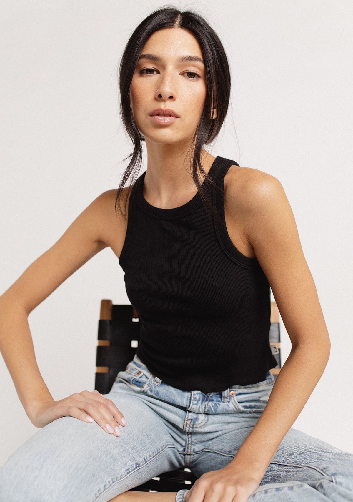 Reimi Ribbed Tank International Fashions Ltd.