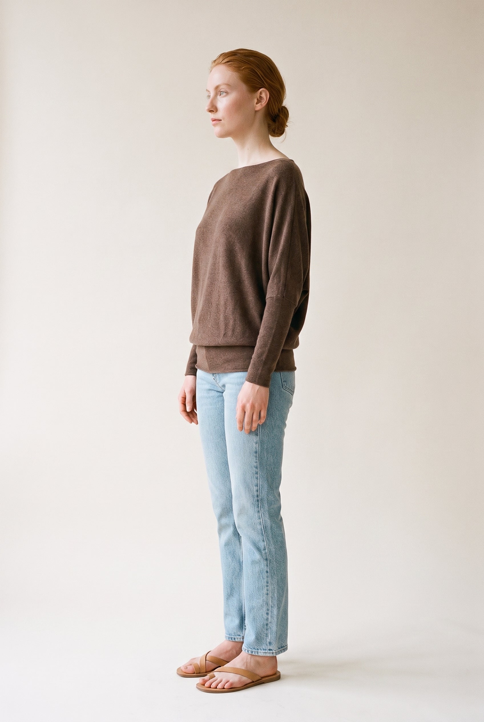 Off Shoulder Dolman Slv Tunic