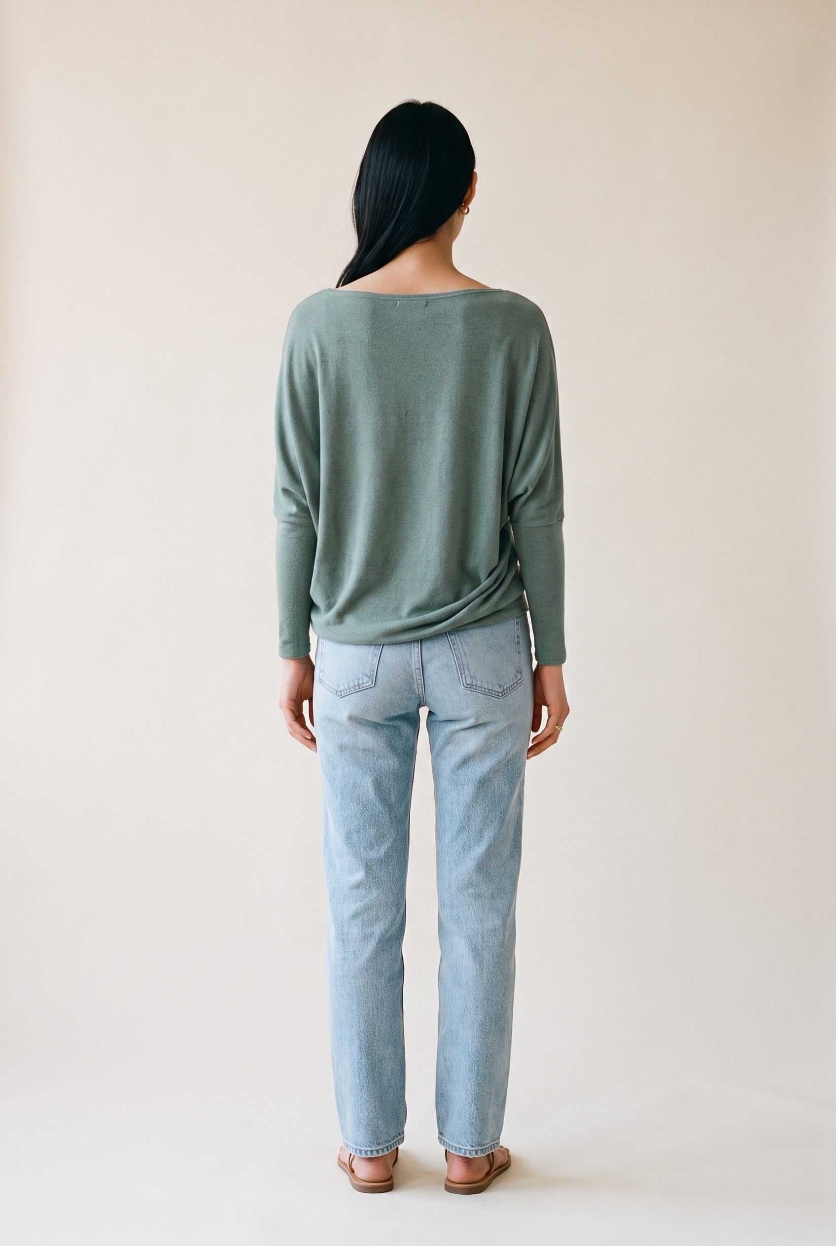 Off Shoulder Dolman Slv Tunic