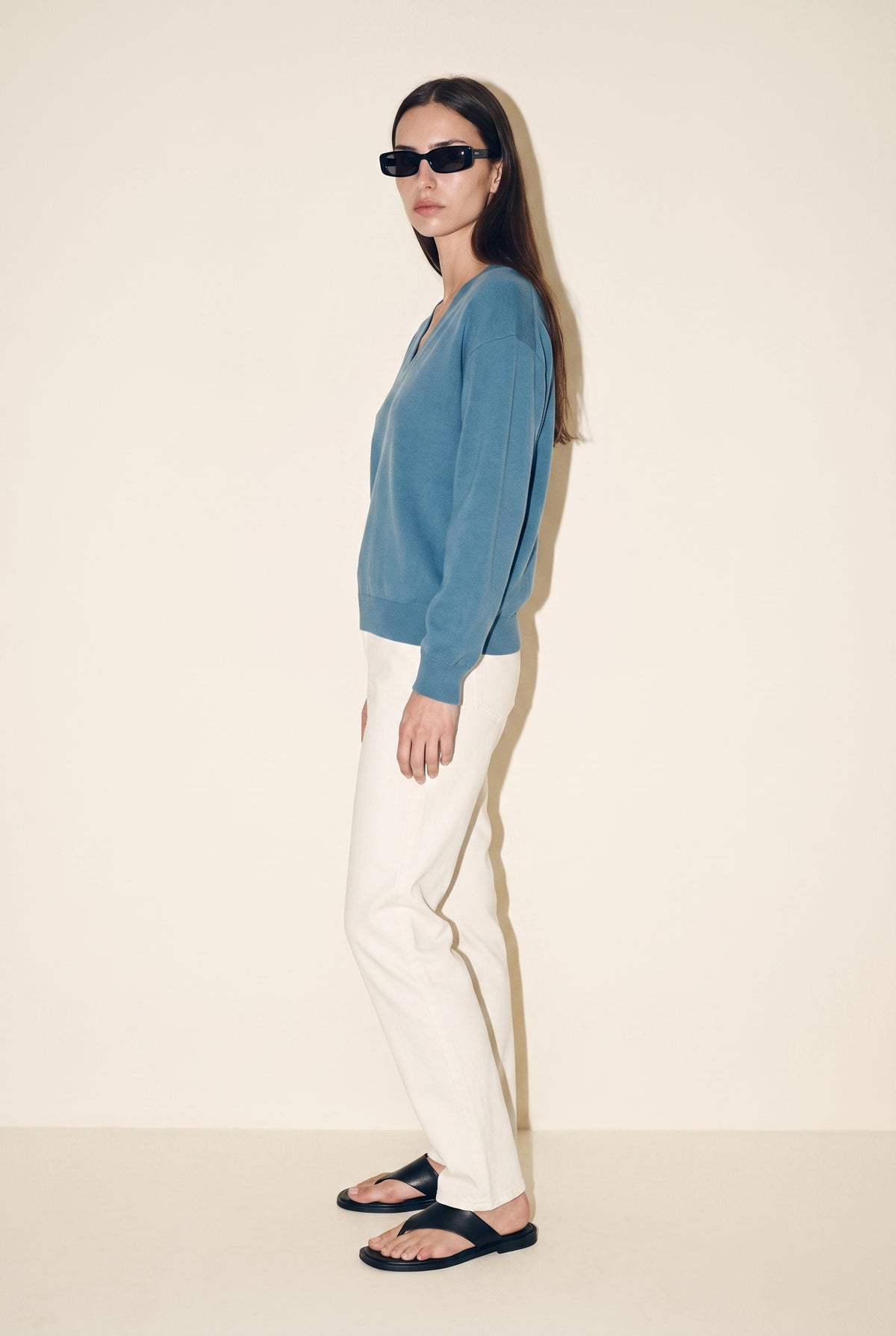 The Cozy Edit V-Neck Sweater