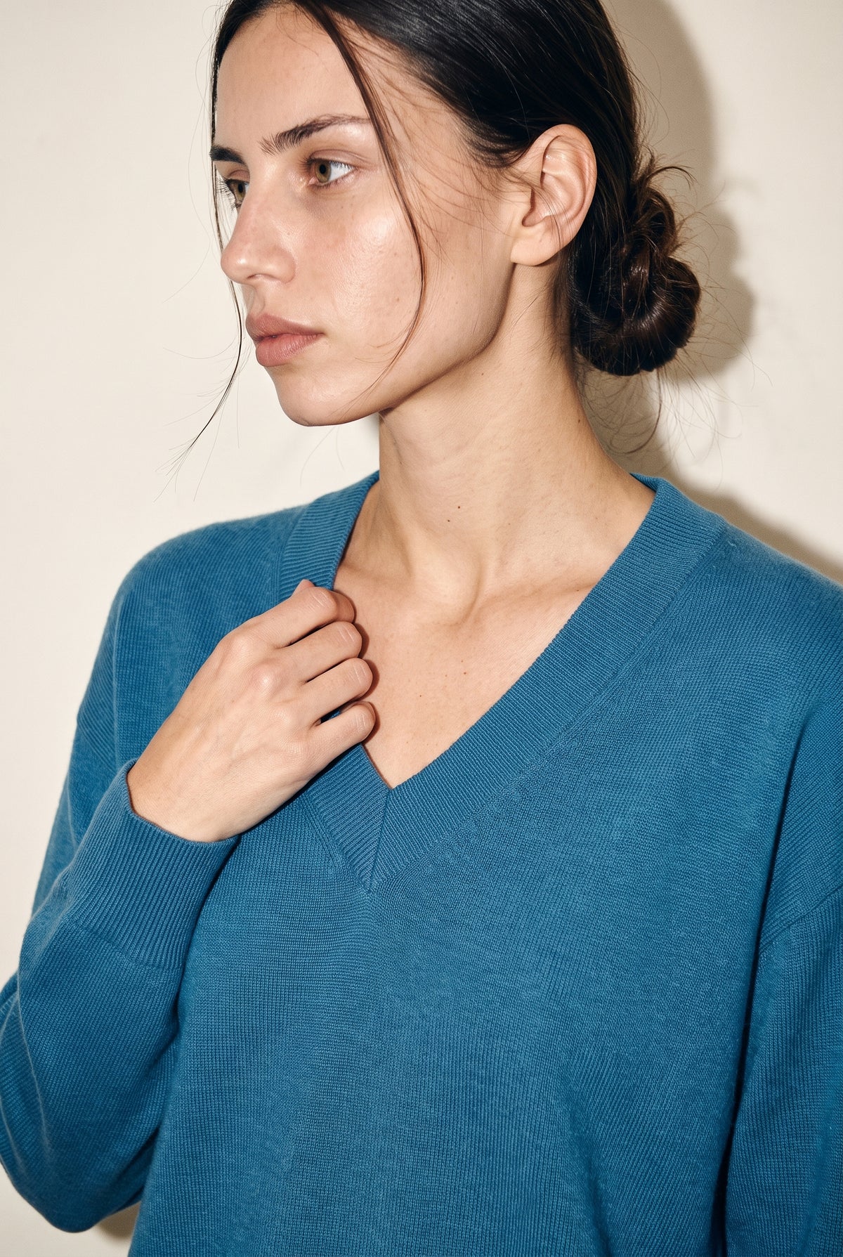 The Cozy Edit V-Neck Sweater