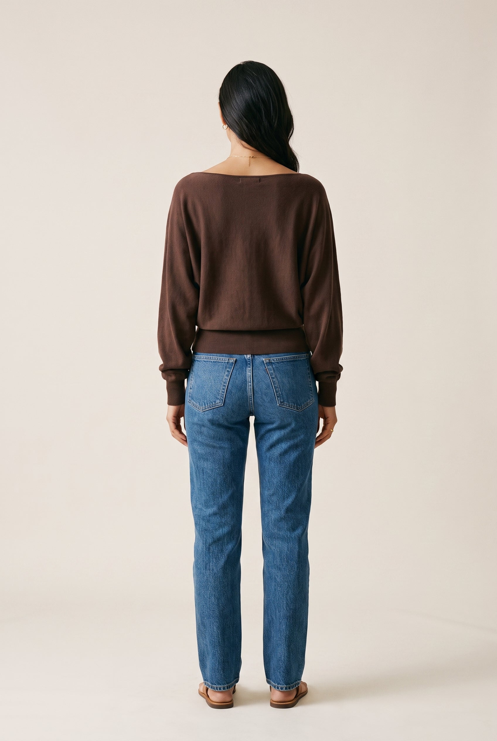 Boatneck Top Coffee
