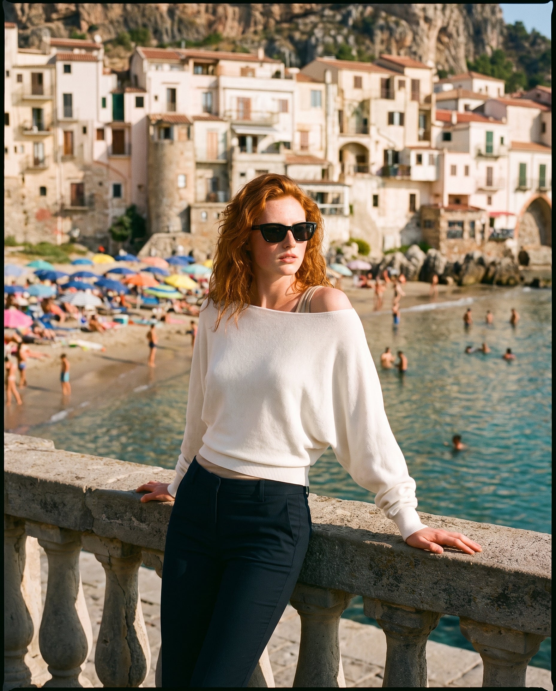 Boatneck Top White