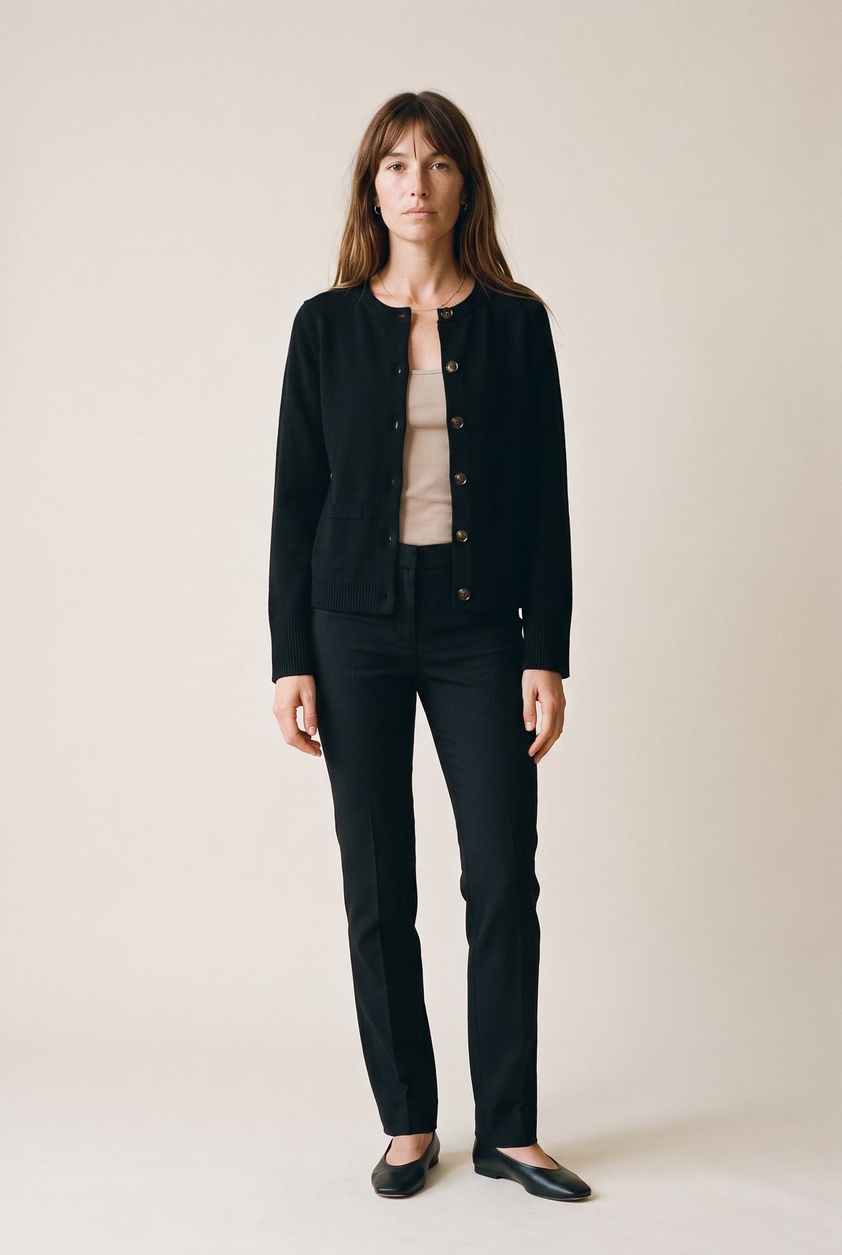 The Tyler Cardigan Black Mod Ref
