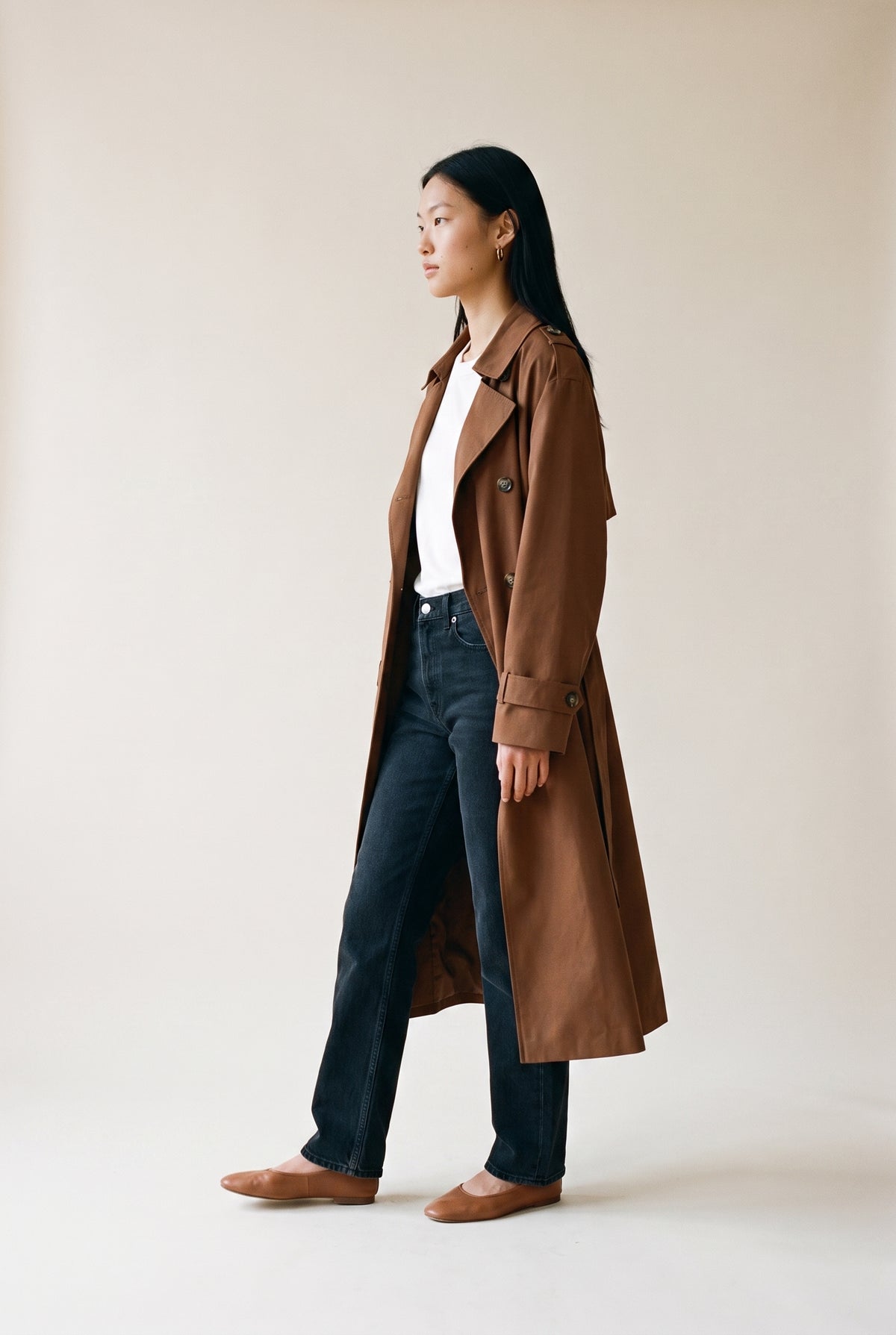 VM Chloe Long Trench Coat