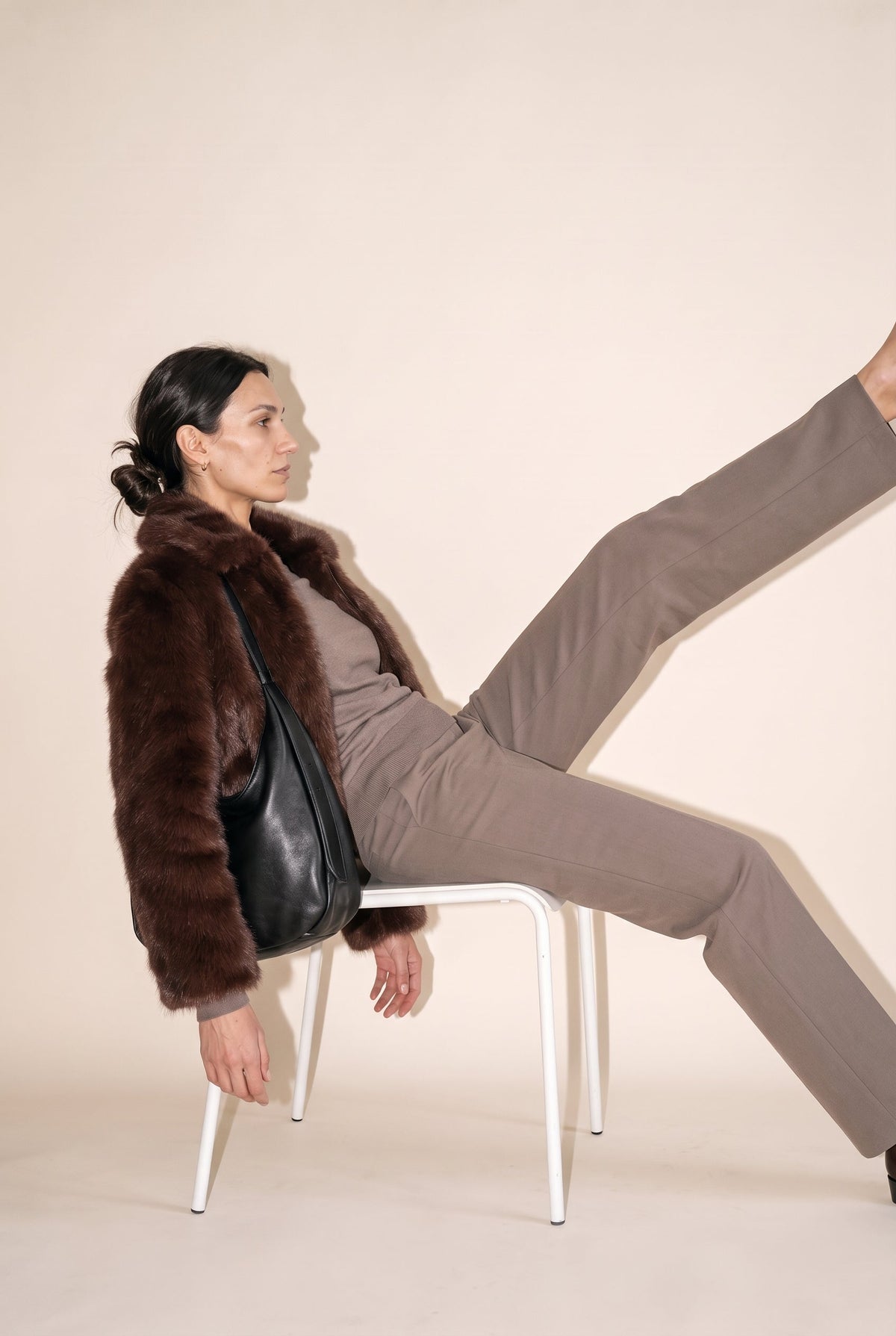 Cropped Faux Fur Jacket The Latest Scoop