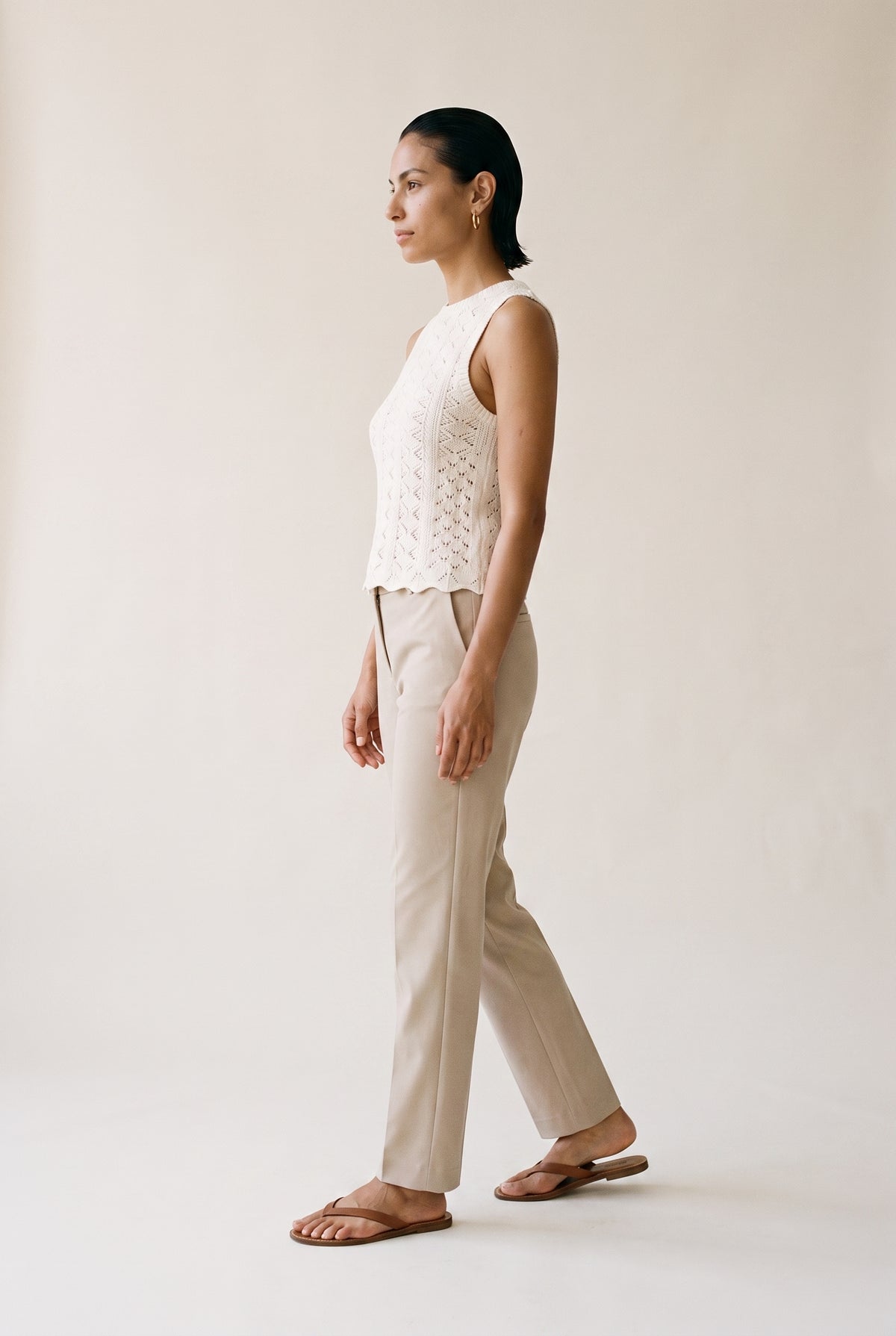 JXZURI TOP KNIT Cloud Dancer