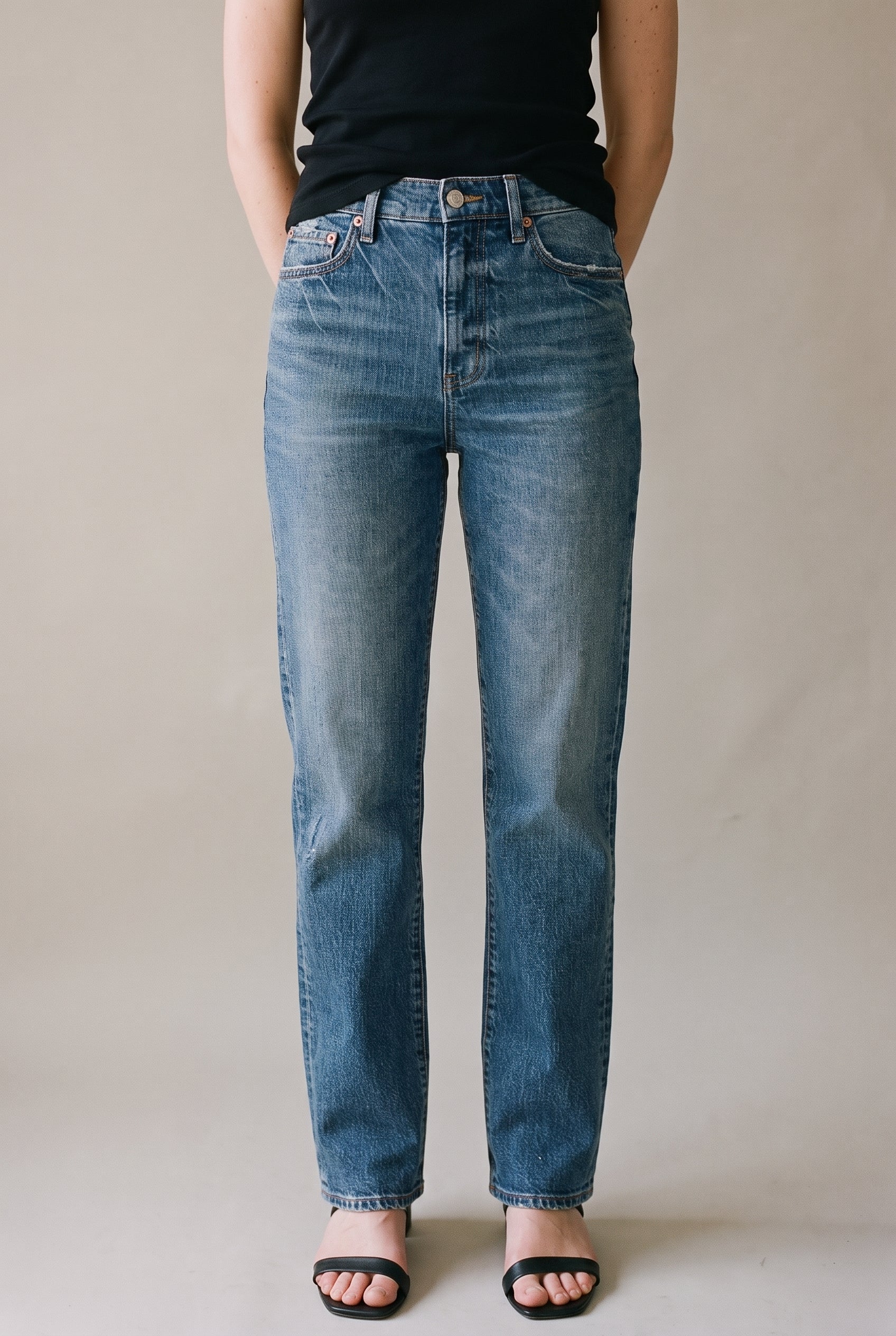 Sundaze High Rise Vintage Straight Authentique
