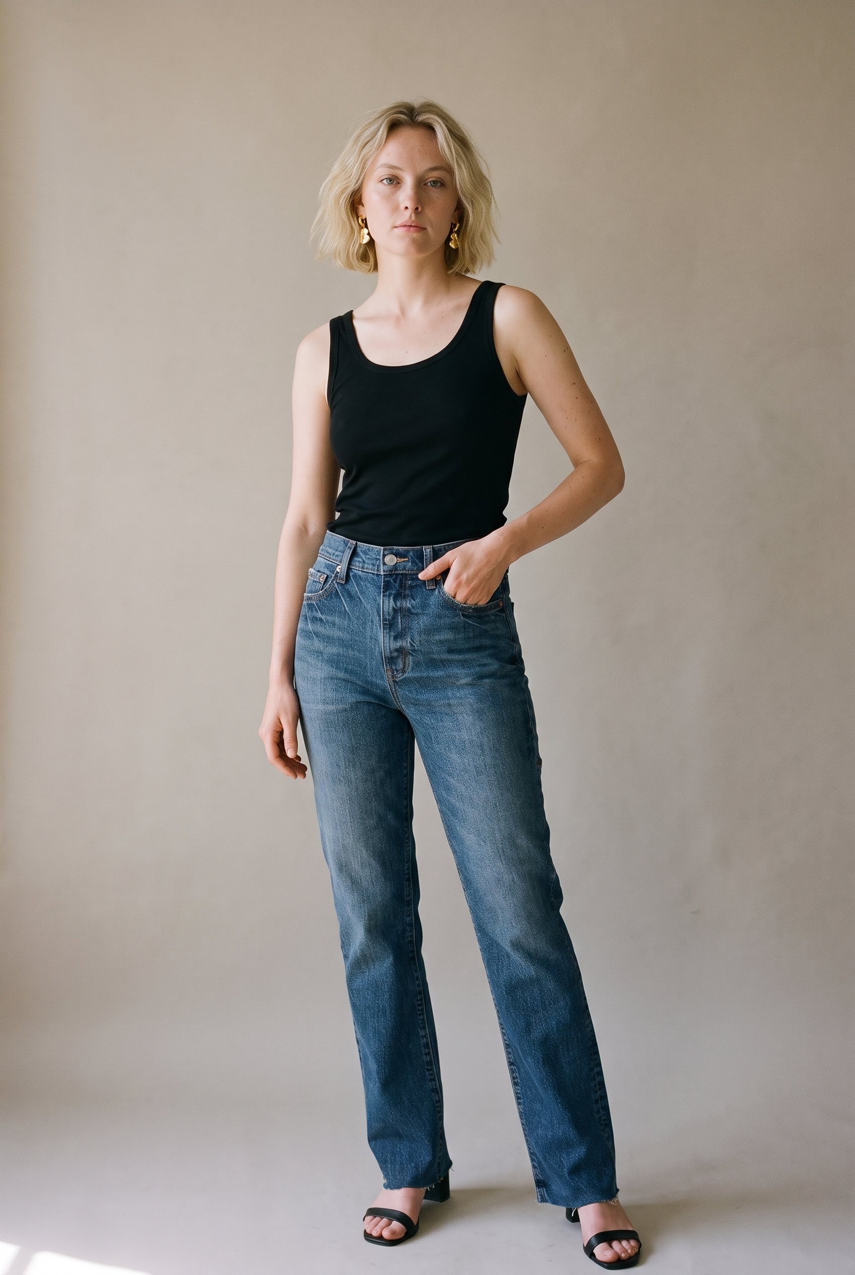 Sundaze High Rise Vintage Straight Authentic