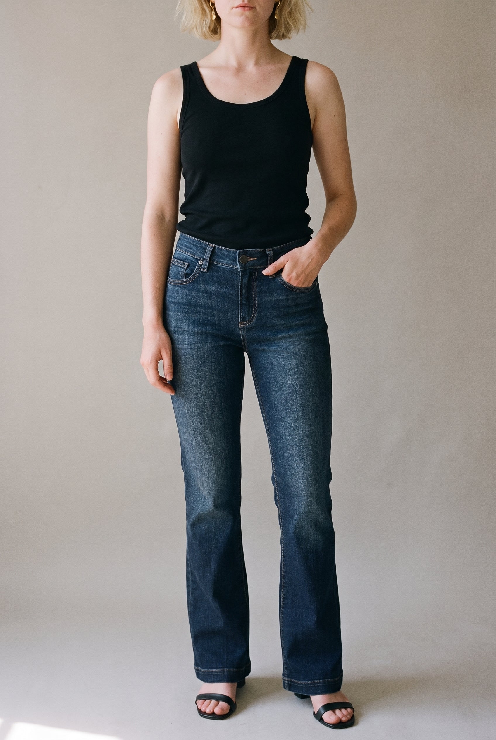 Avery Trouser 31" Indigo
