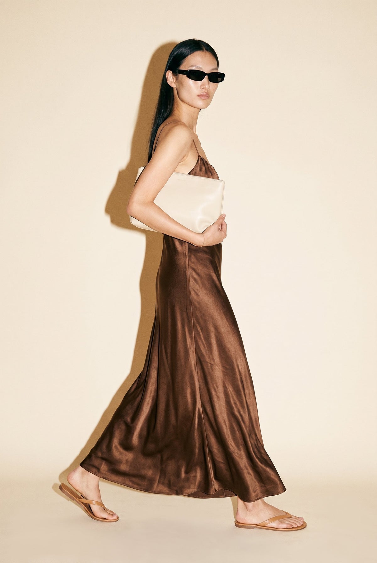 Aura Satin Maxi Dress Luvalot