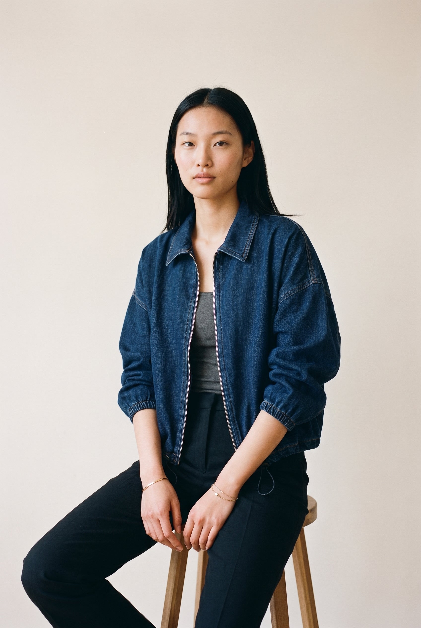 Manteau Itacare Bleu Jean