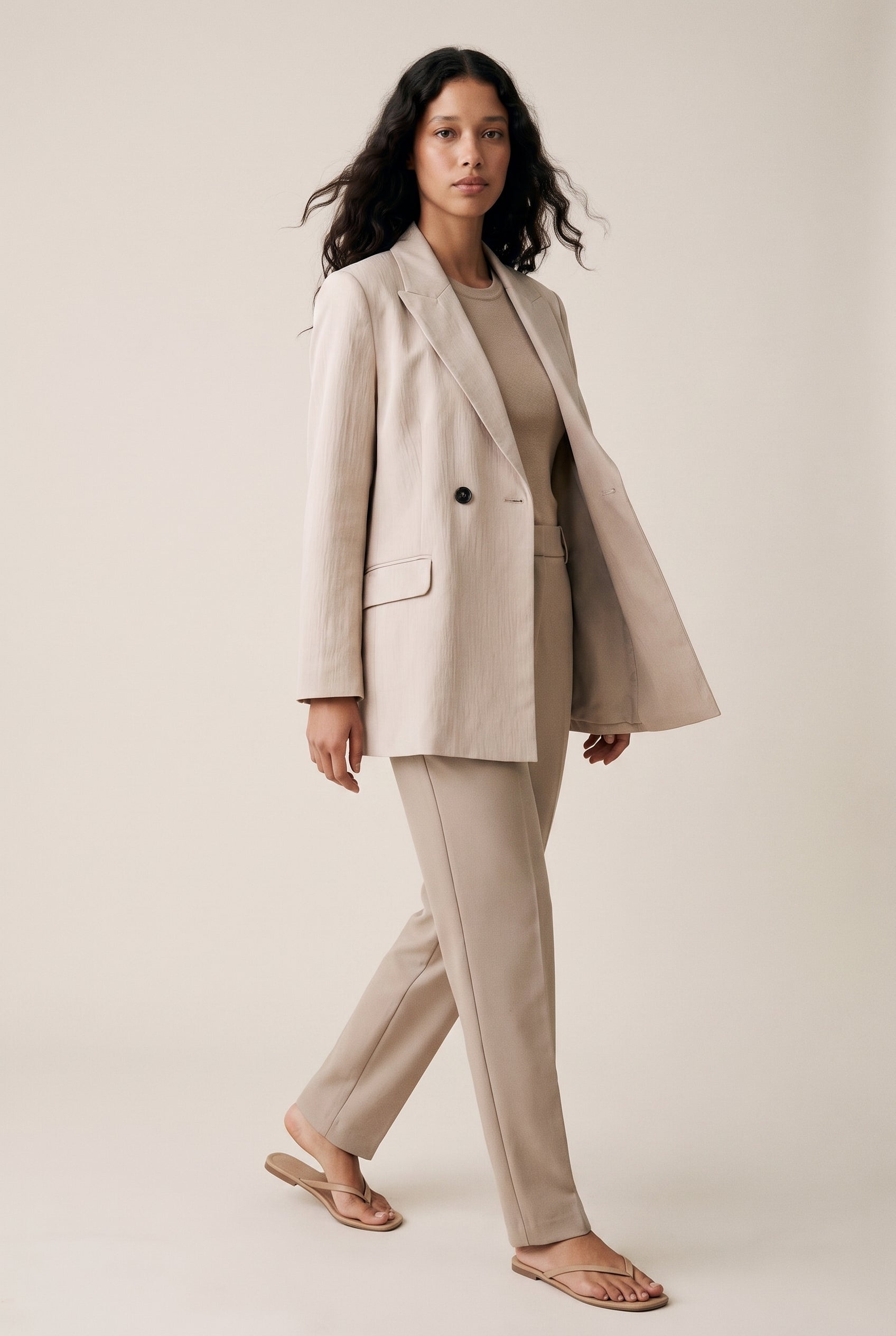 SLSofia Blazer Blanc Poivre