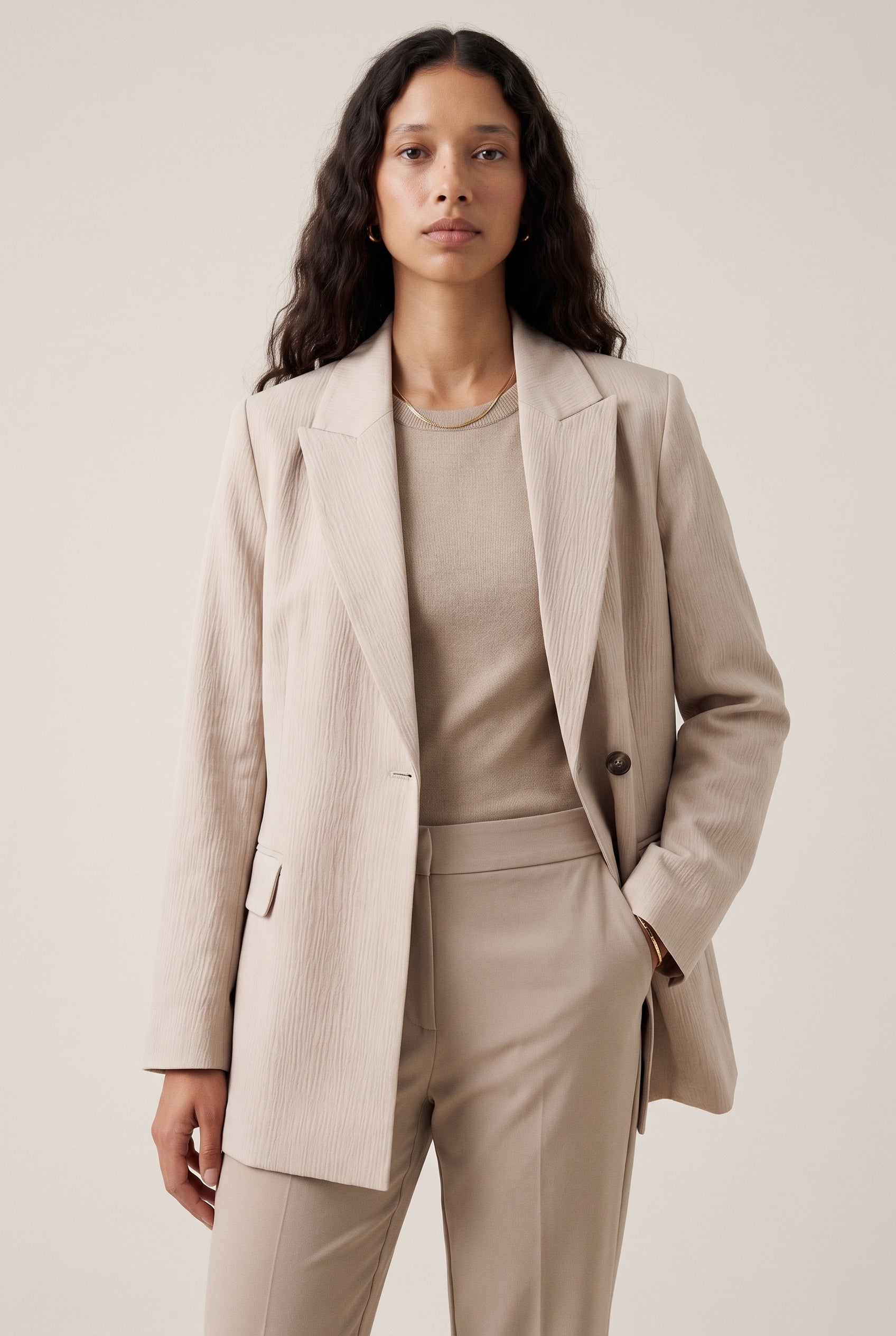 SLSofia Blazer Blanc Poivre