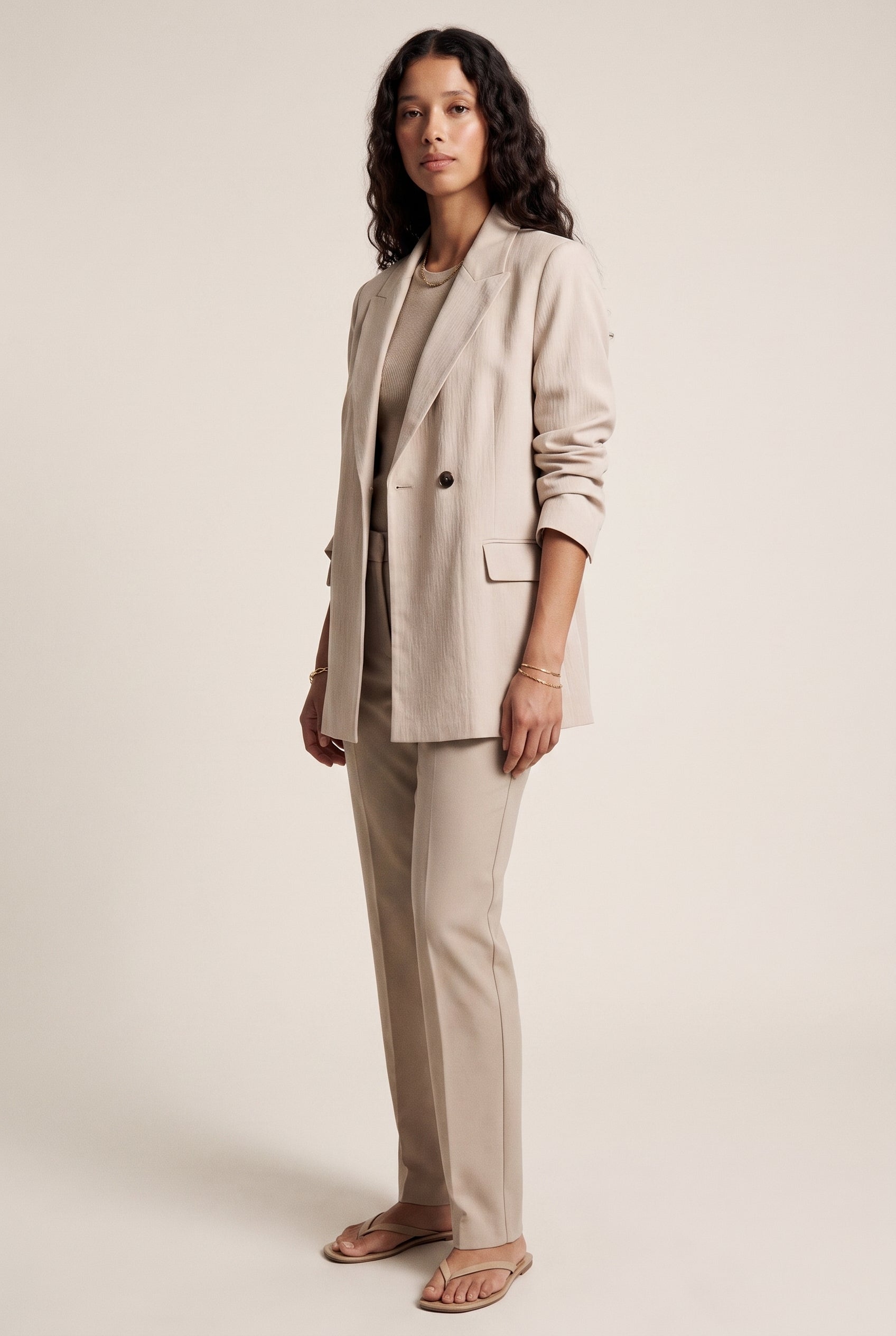 SLSofia Blazer Blanc Poivre